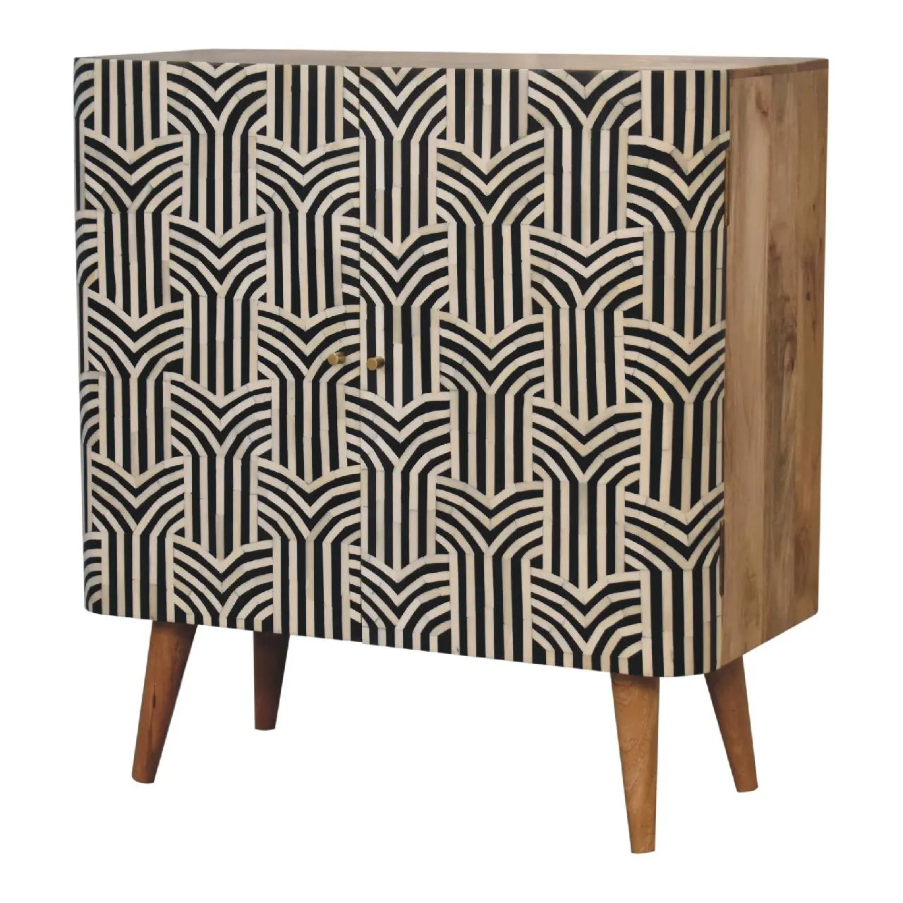 Edessa Bone Inlay Cabinet - Living with Luxury