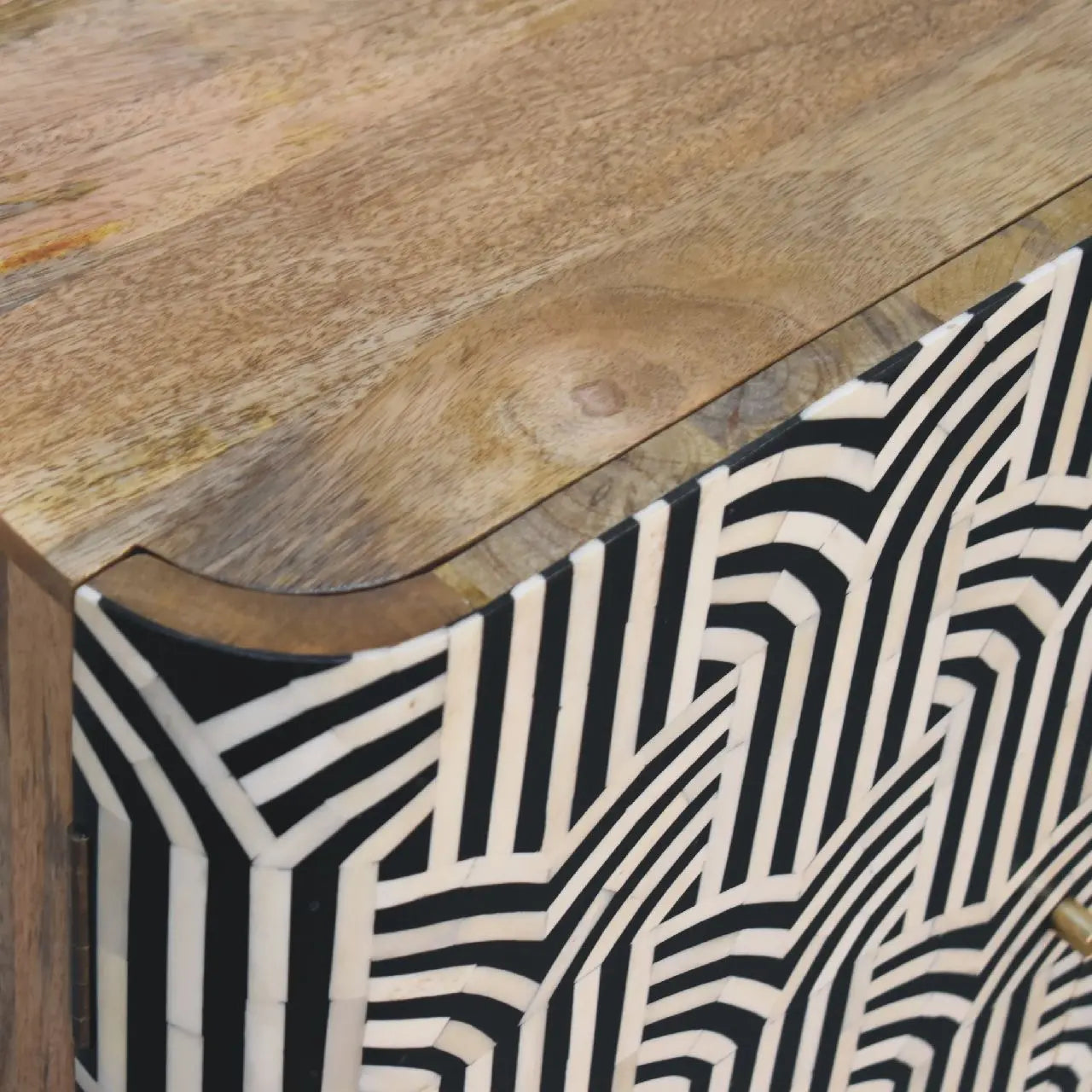 Edessa Bone Inlay Cabinet - Living with Luxury