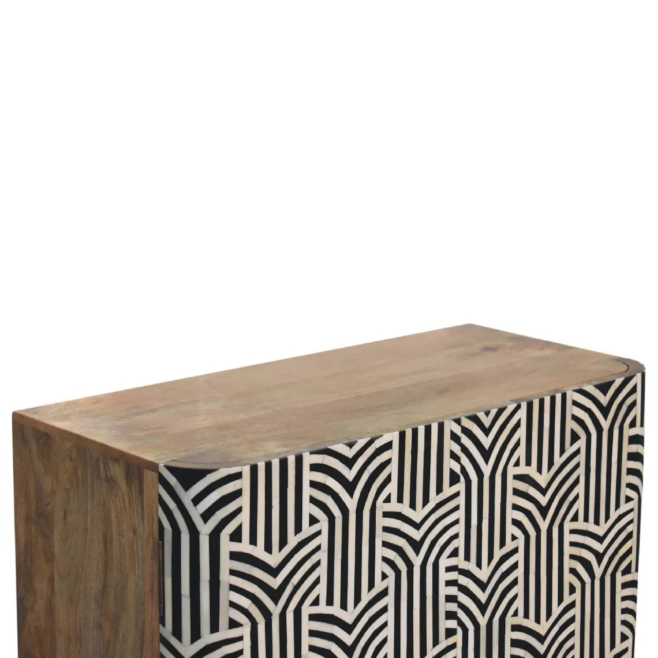 Edessa Bone Inlay Cabinet - Living with Luxury