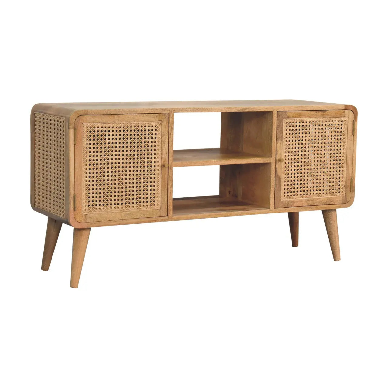 Larrisa Woven Media Unit - Living with Luxury
