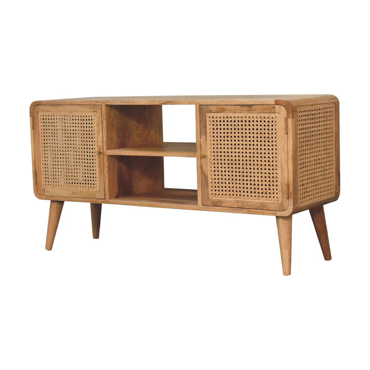 Larrisa Woven Media Unit - Living with Luxury