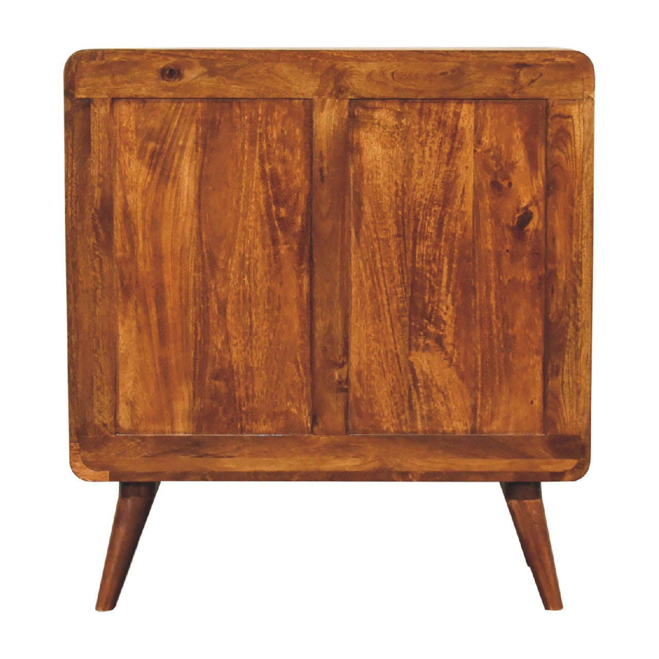 3 over 2 Curved Chestnut Chest Living with Luxury