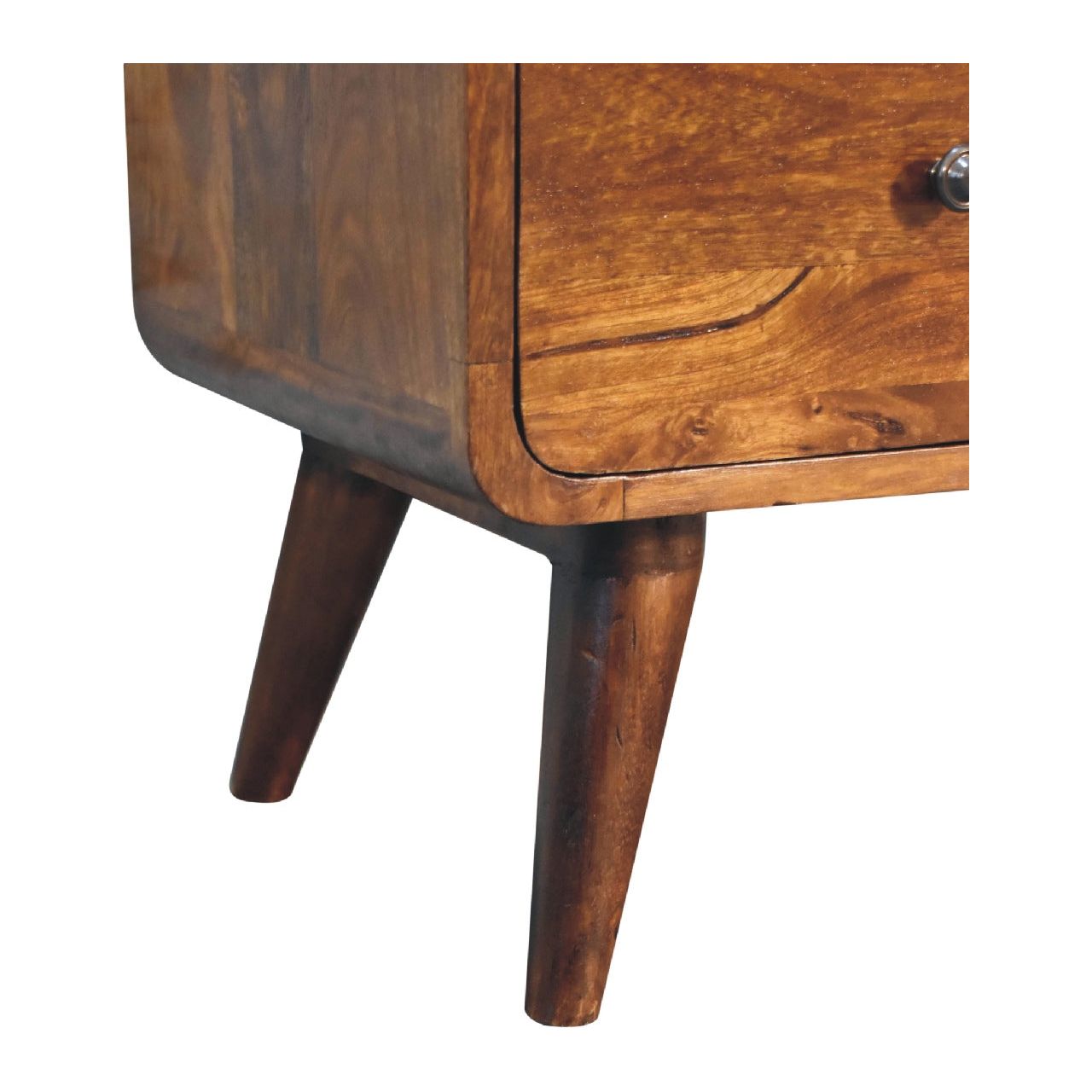 2 over 3 Curved Chestnut Chest