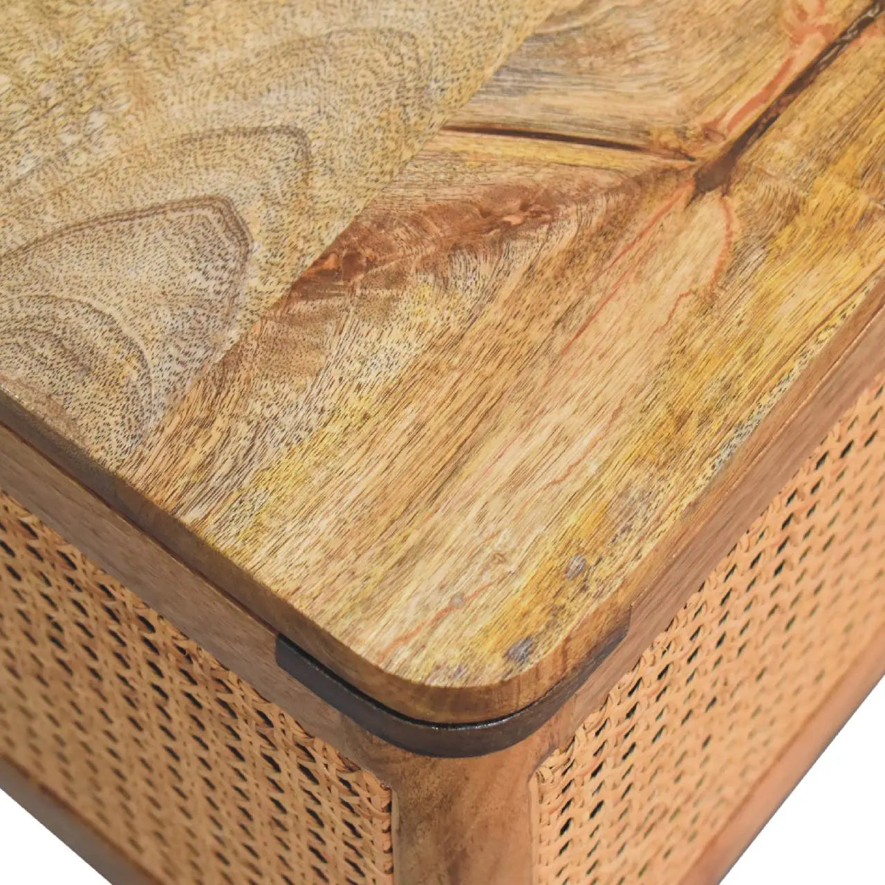 Larissa Lid-up Storage Stool - Living with Luxury