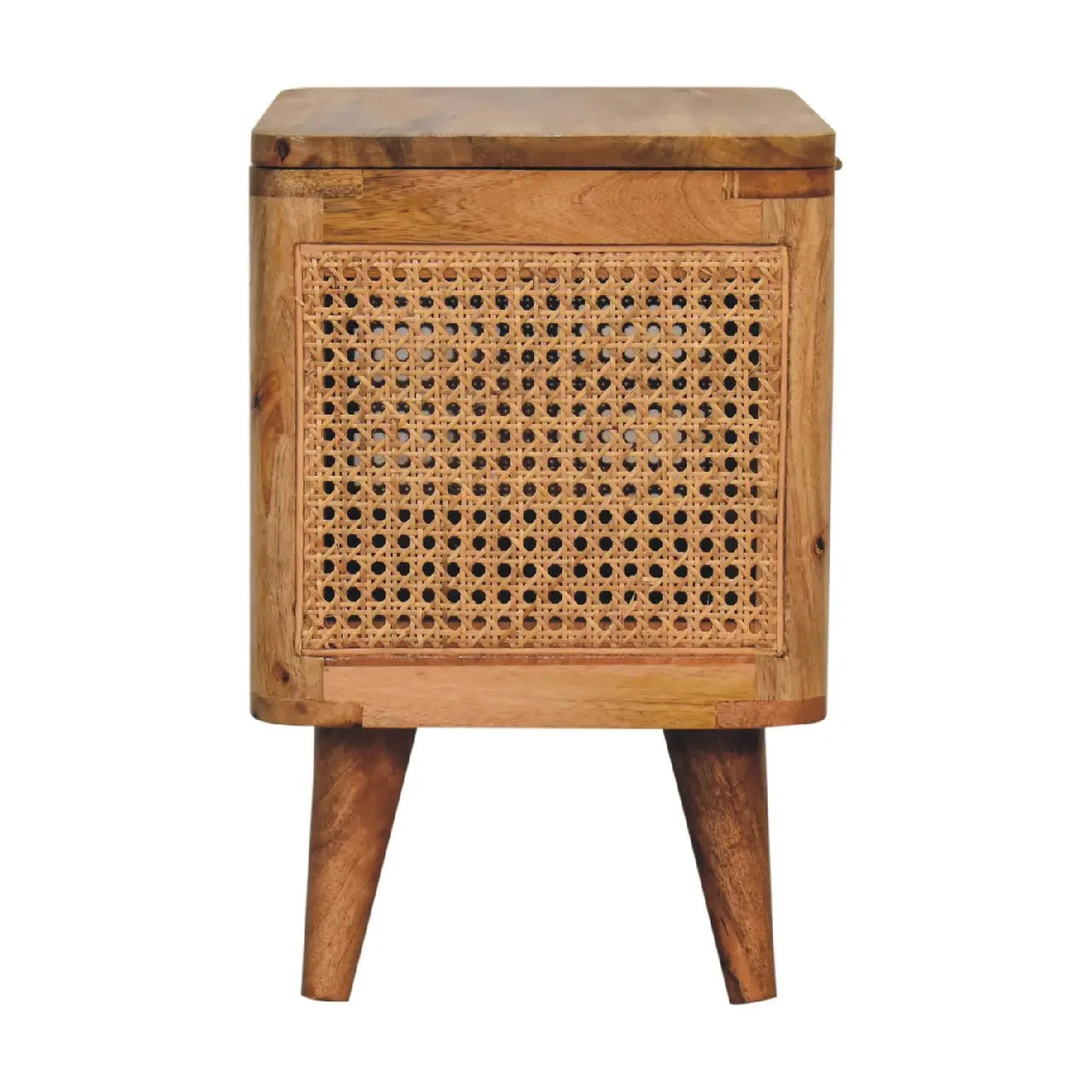 Larissa Lid-up Storage Stool - Living with Luxury