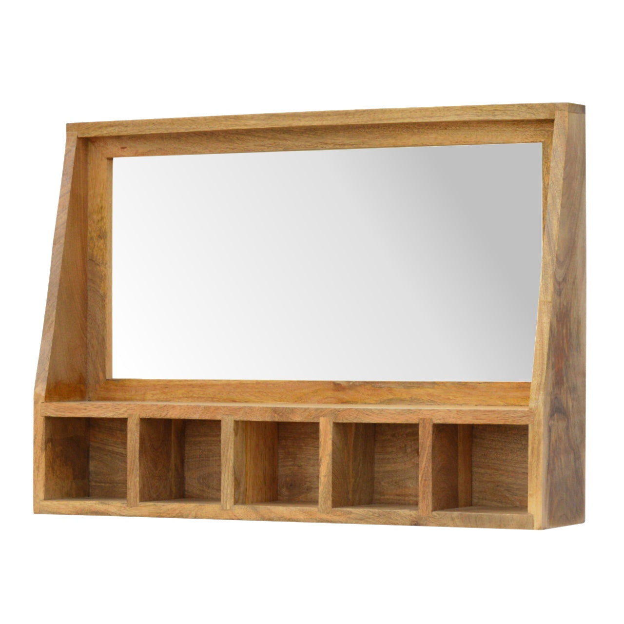 5 Slot Floating Unit with Mirror Living with Luxury