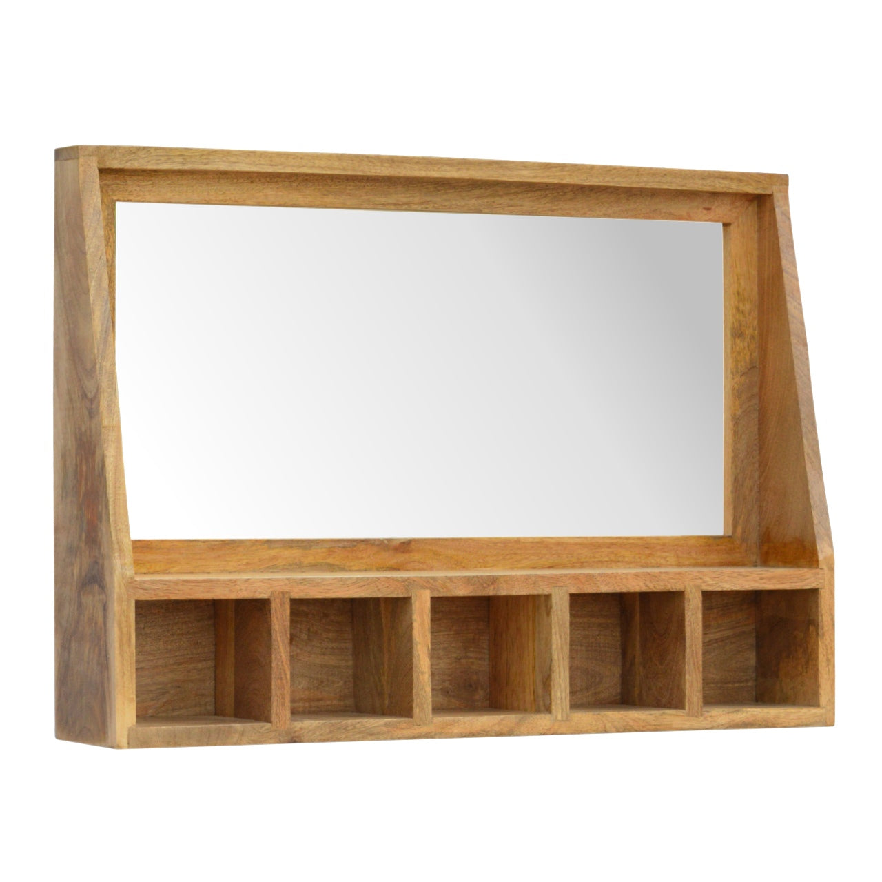 5 Slot Floating Unit with Mirror Living with Luxury