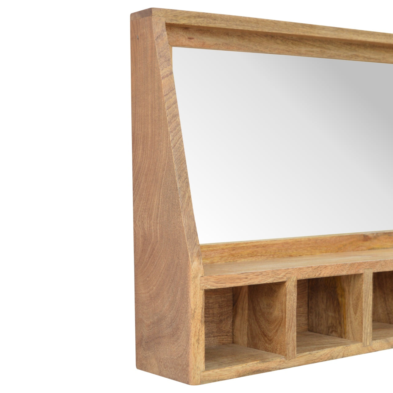 5 Slot Floating Unit with Mirror Living with Luxury