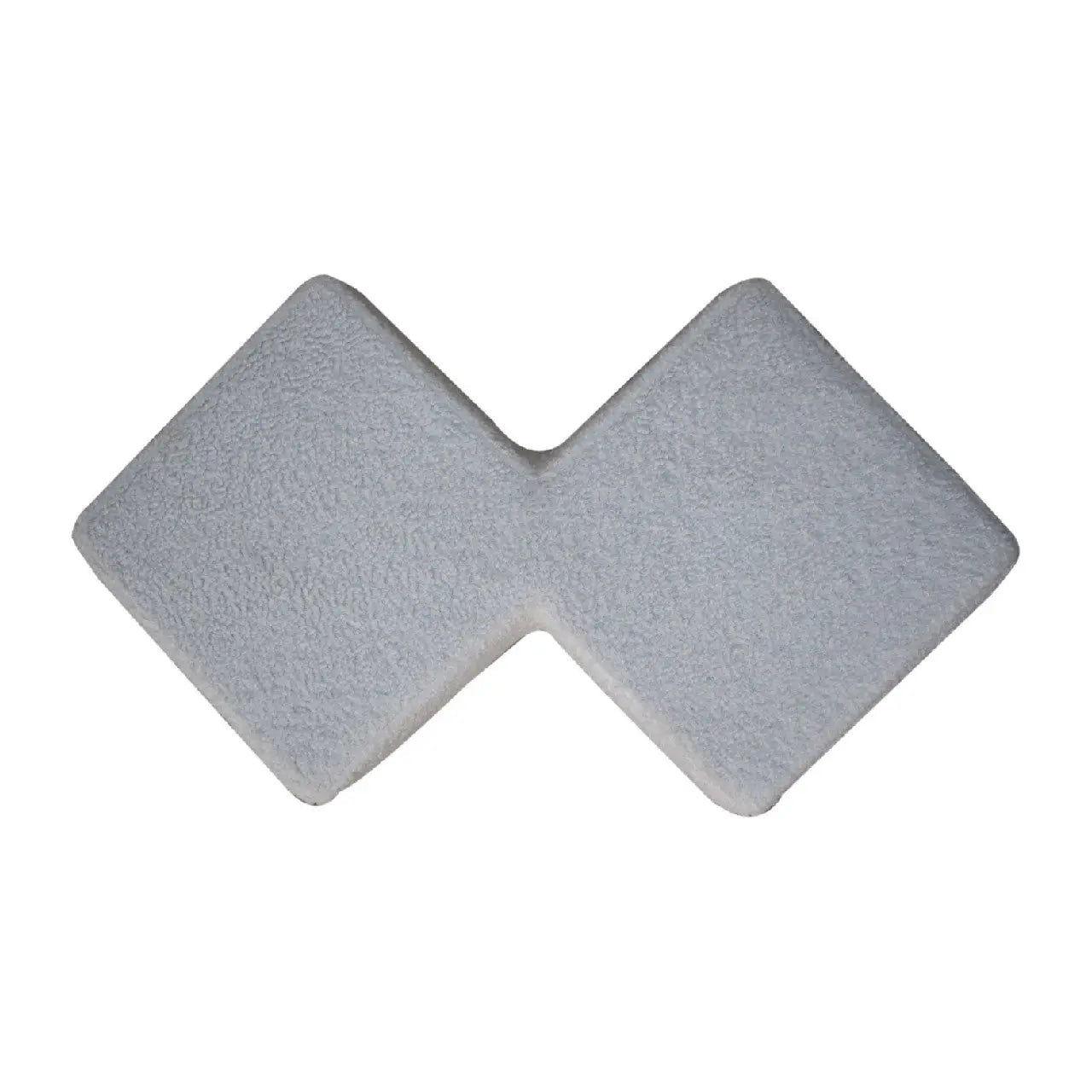 White Boucle Twin Footstool - Living with Luxury