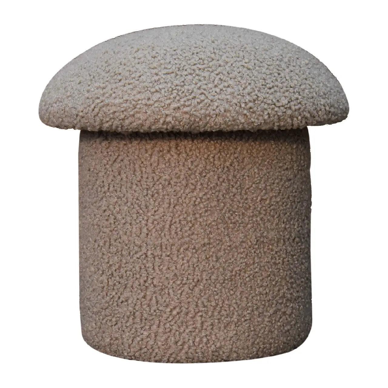 Mud Boucle Mushroom Footstool - Living with Luxury