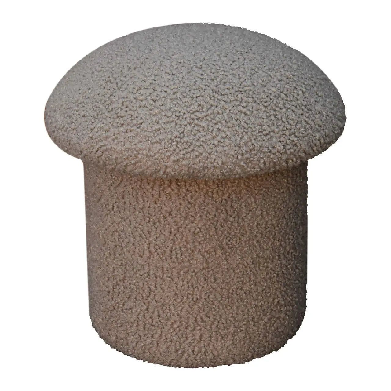 Mud Boucle Mushroom Footstool - Living with Luxury