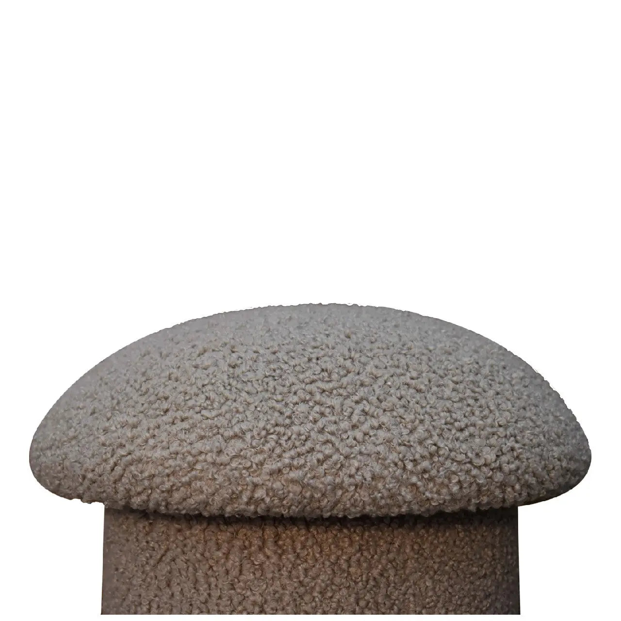 Mud Boucle Mushroom Footstool - Living with Luxury