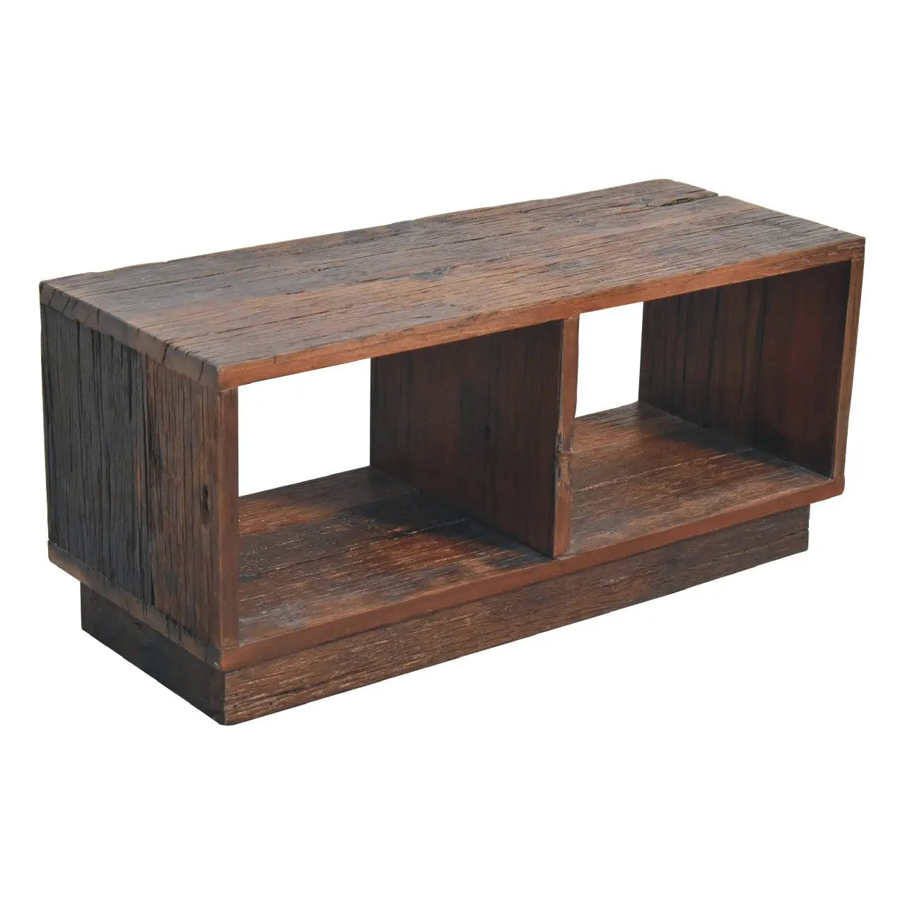 Reclaimed Cube Media Unit - Living with Luxury