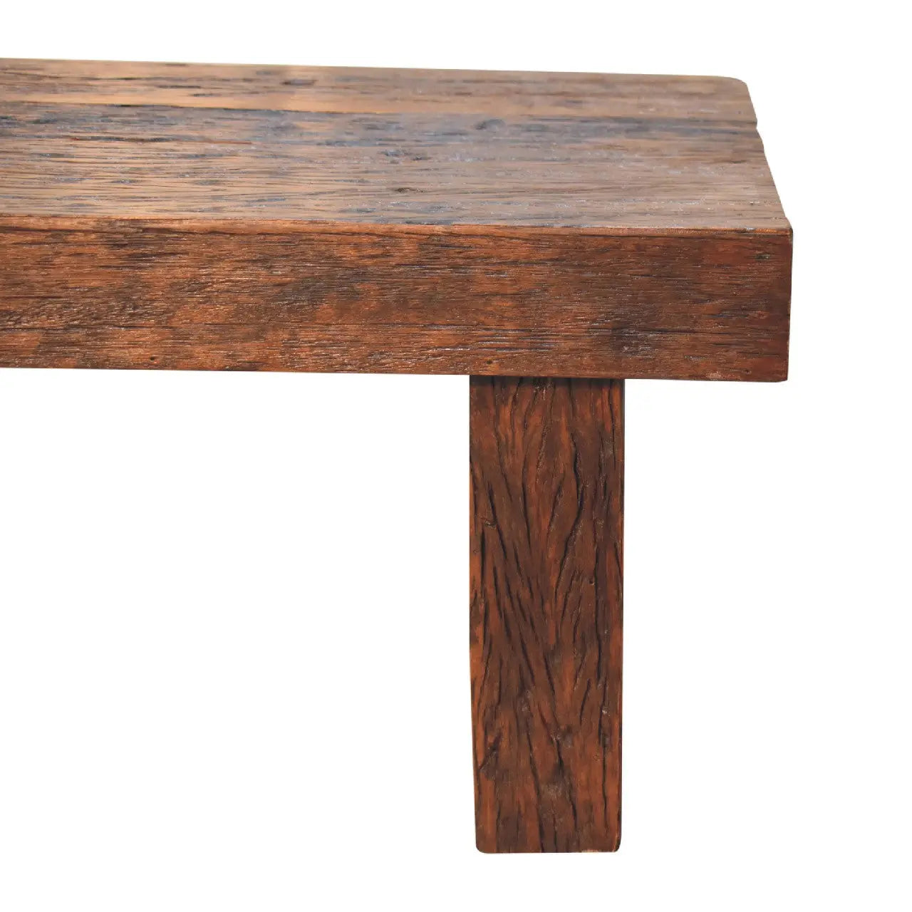 Reclaimed Cube Coffee Table - Living with Luxury
