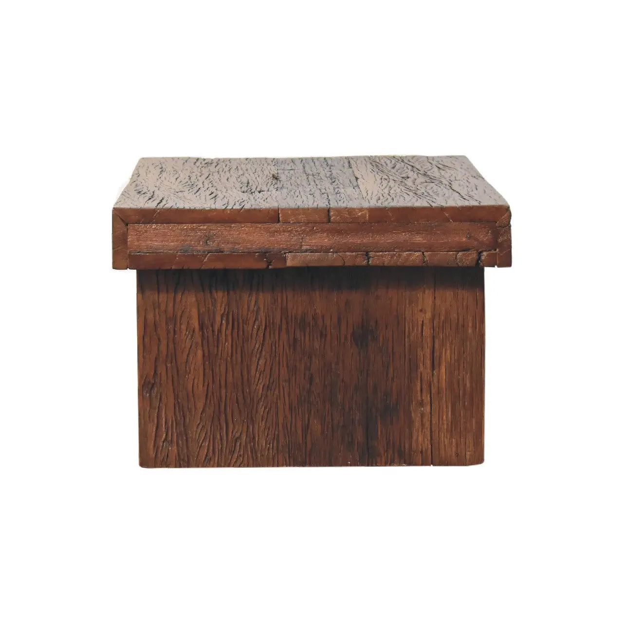 Reclaimed Cube Coffee Table - Living with Luxury