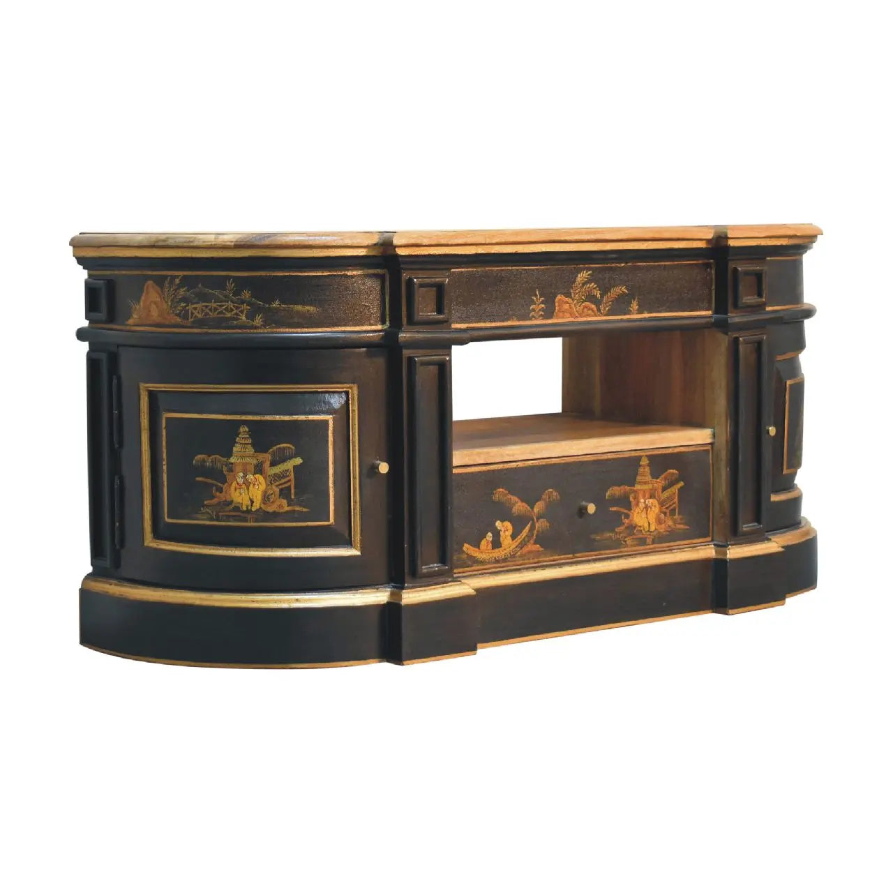Oriental 2 Door Media Unit - Living with Luxury