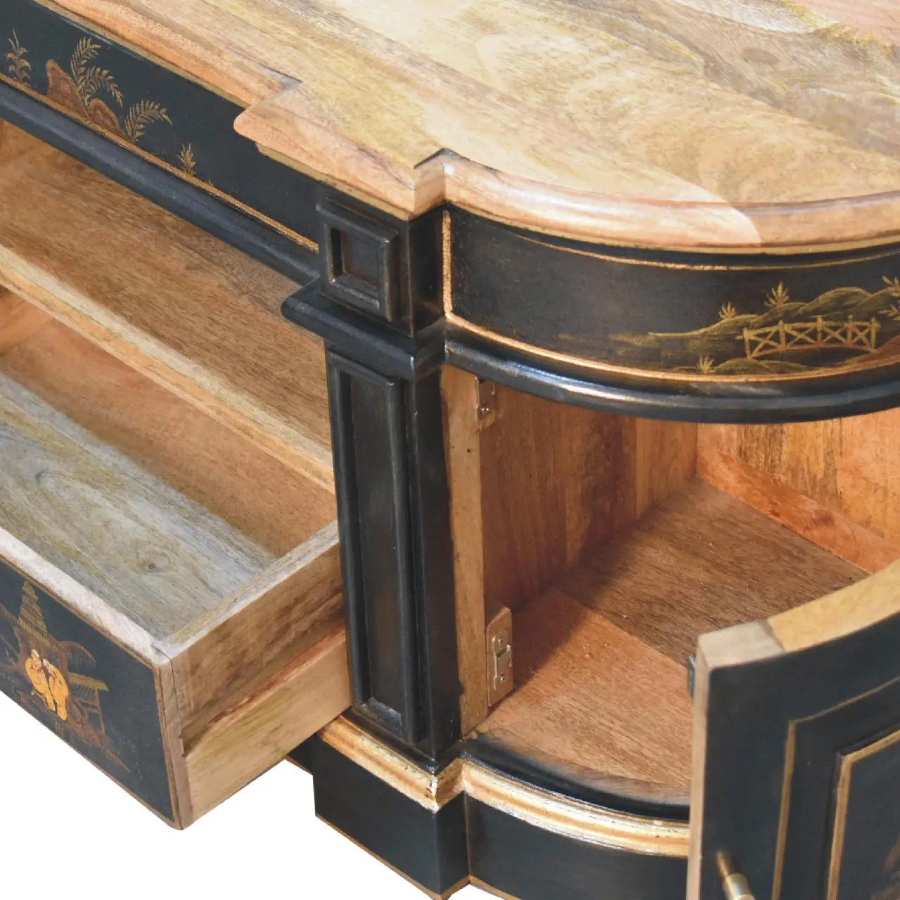 Oriental 2 Door Media Unit - Living with Luxury