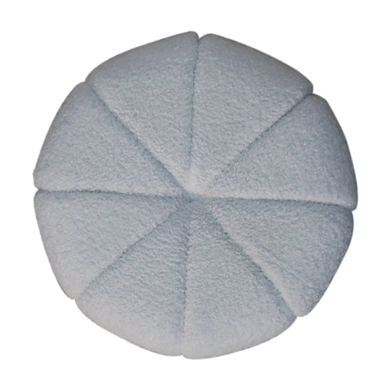 White Boucle Circus Footstool - Living with Luxury