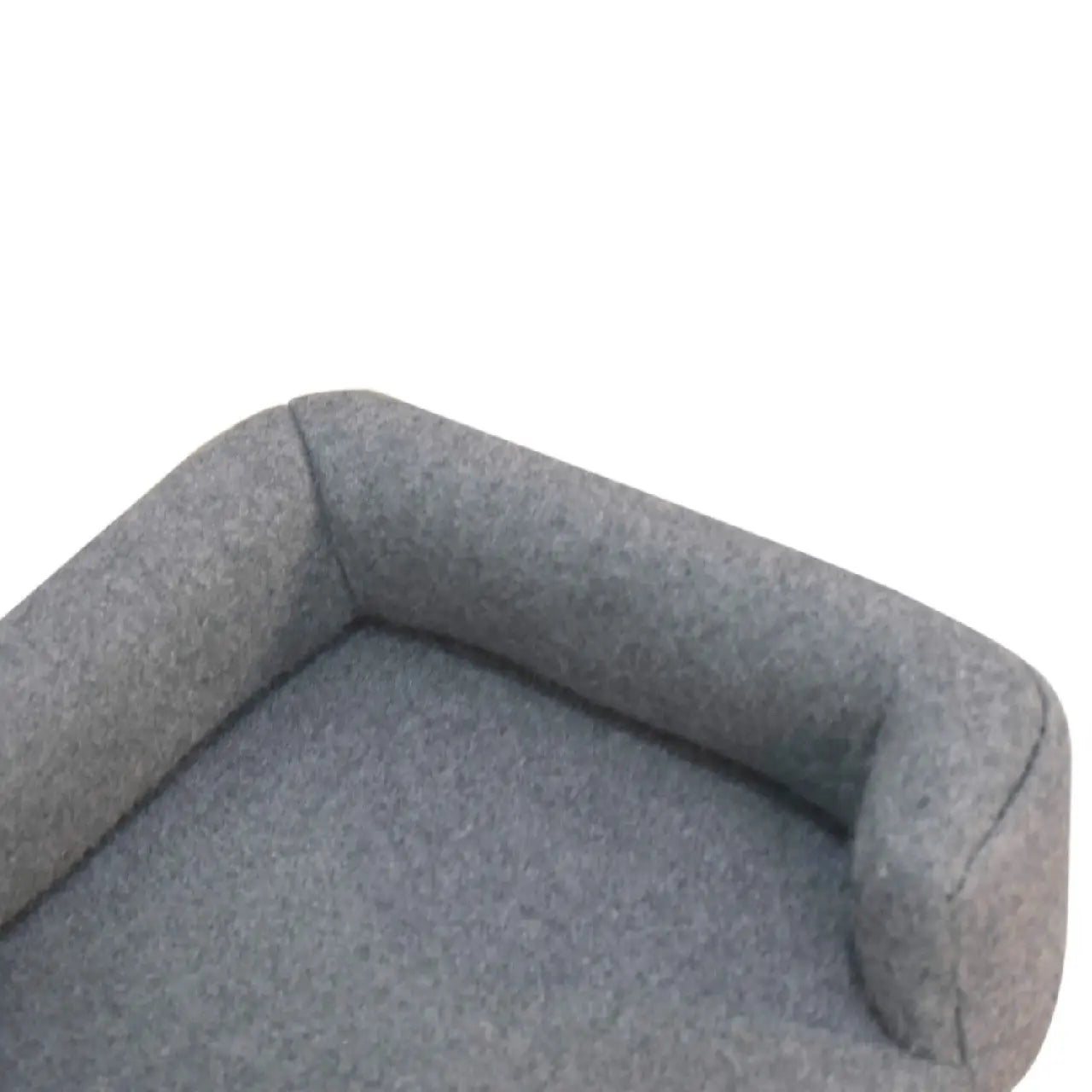 Mini Battleship Tweed Pet Sofa Bed - Living with Luxury