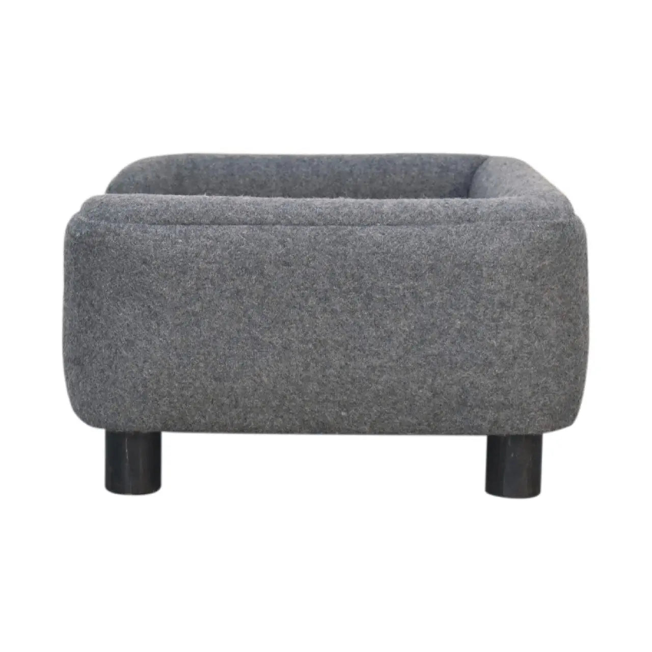 Mini Battleship Tweed Pet Sofa Bed - Living with Luxury