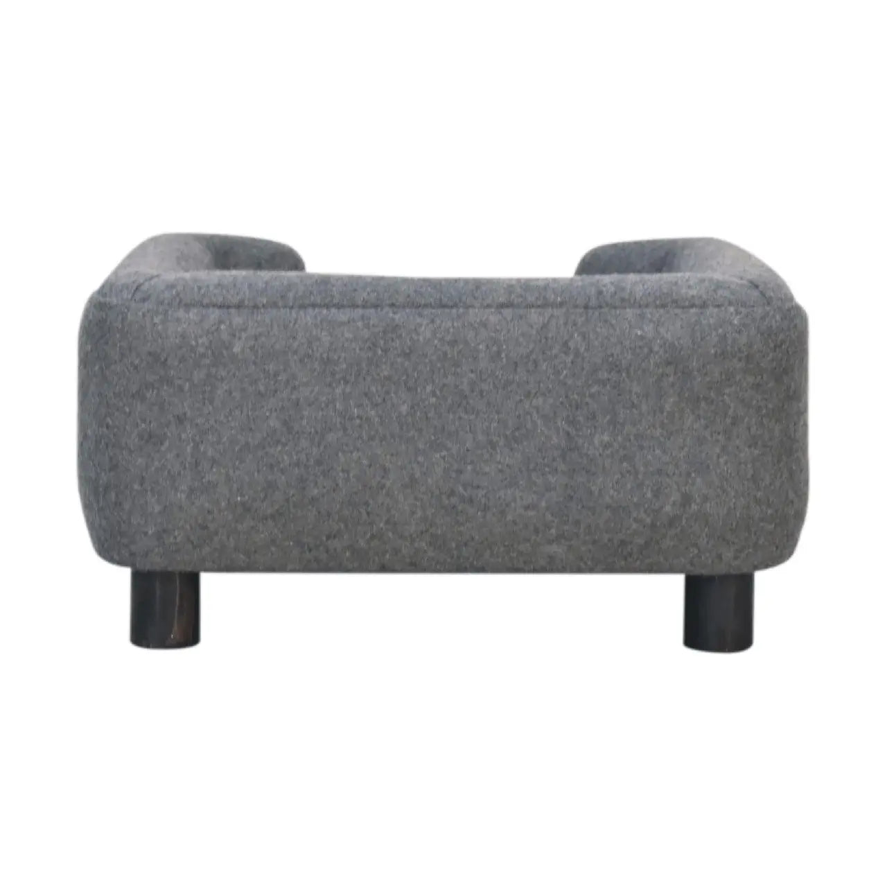 Mini Battleship Tweed Pet Sofa Bed - Living with Luxury