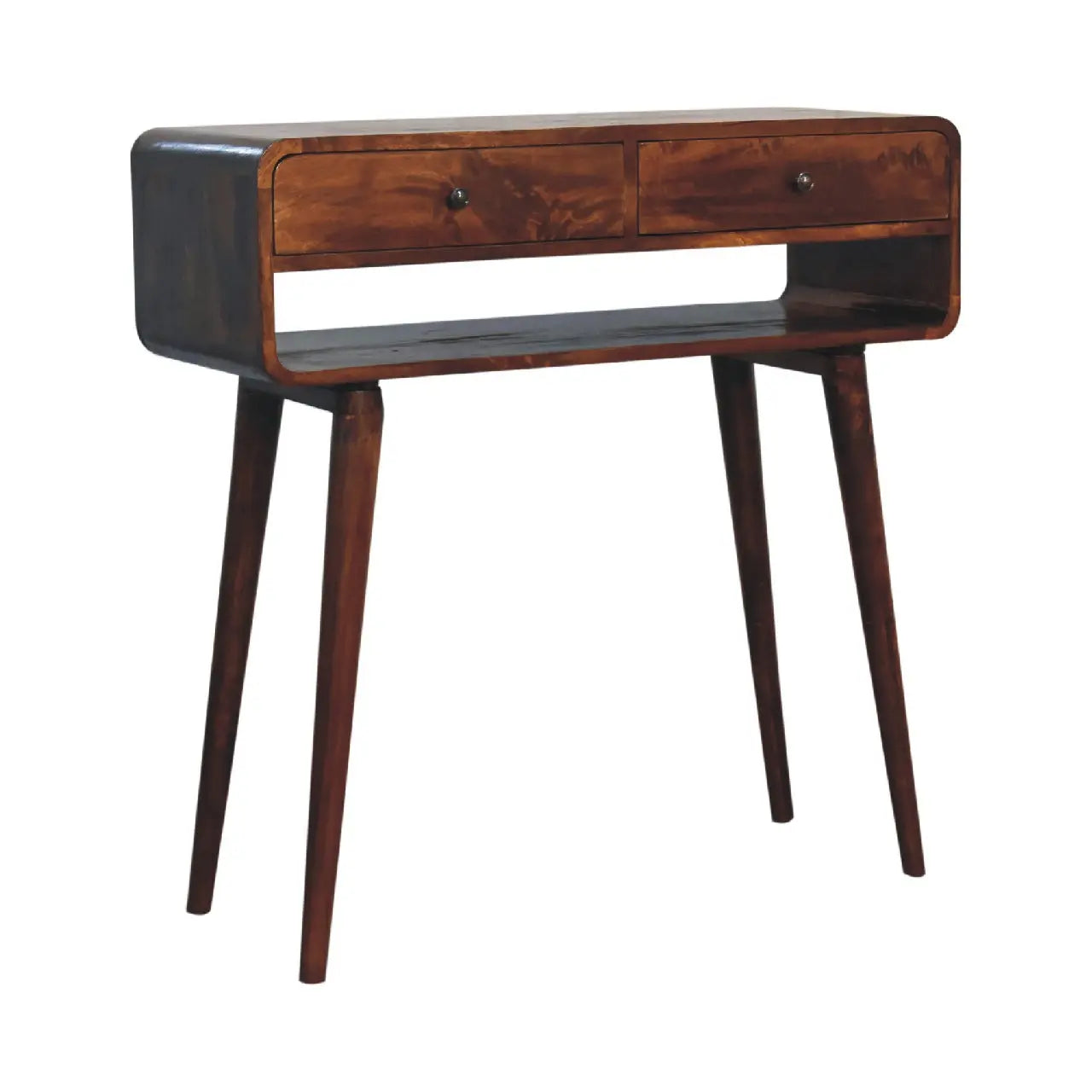 Sonata Chestnut Console Table - Living with Luxury