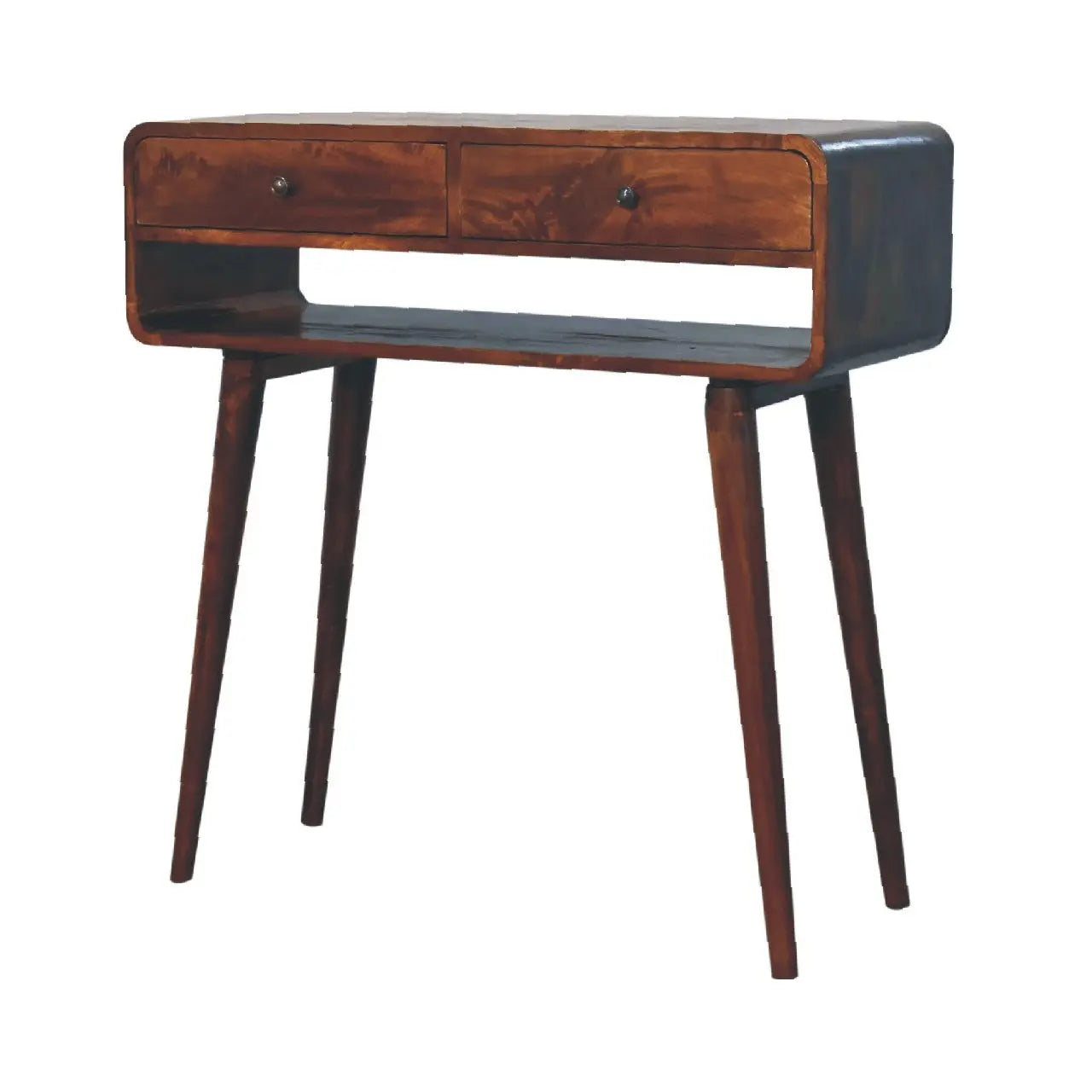 Sonata Chestnut Console Table - Living with Luxury