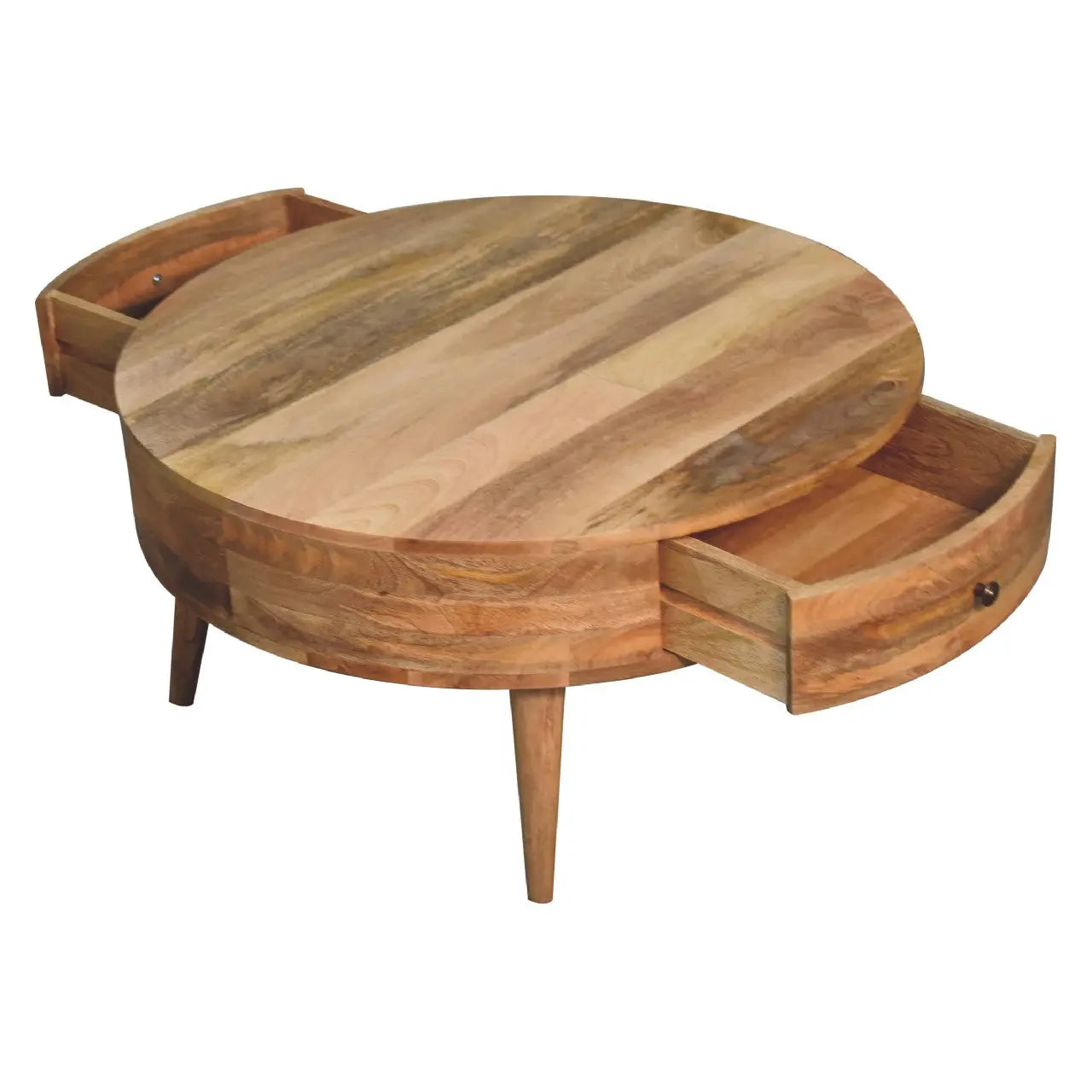 Odyssey Oak-ish Coffee Table - Living with Luxury