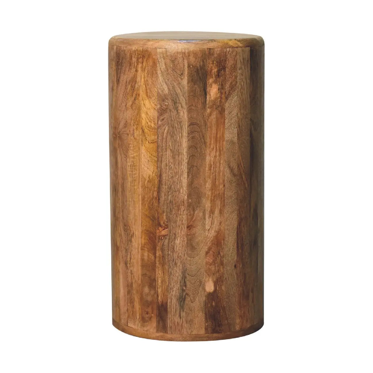 Oak-ish Drum Chest - Living with Luxury