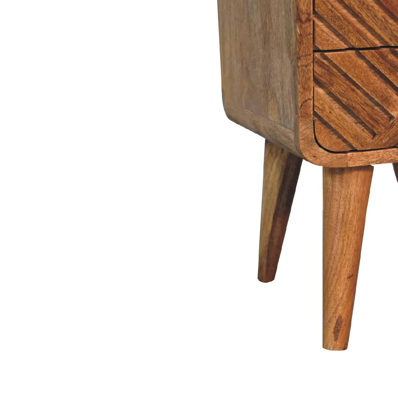Mini Lille Curved Bedside - Living with Luxury