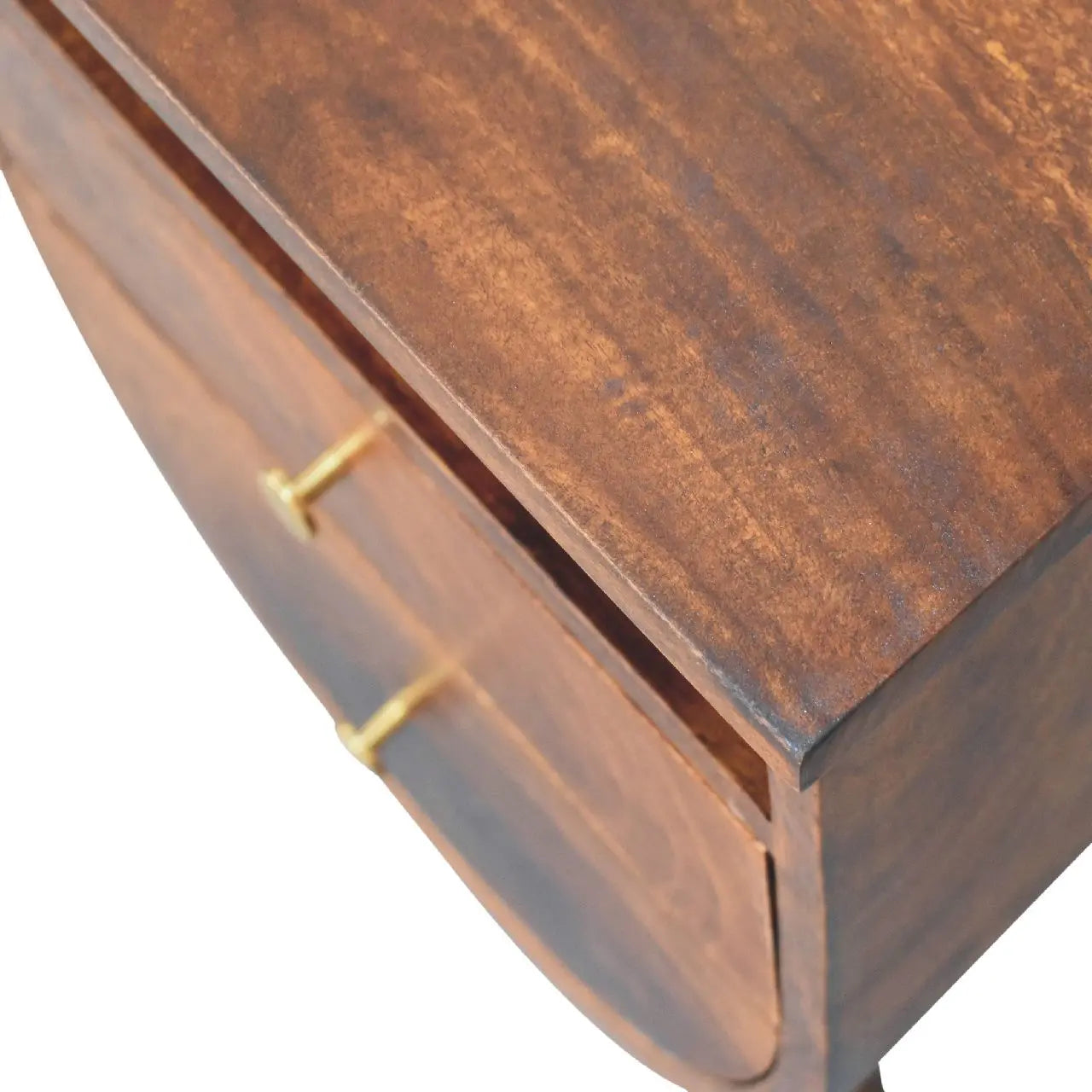 Split Chestnut Bedside - Living with Luxury