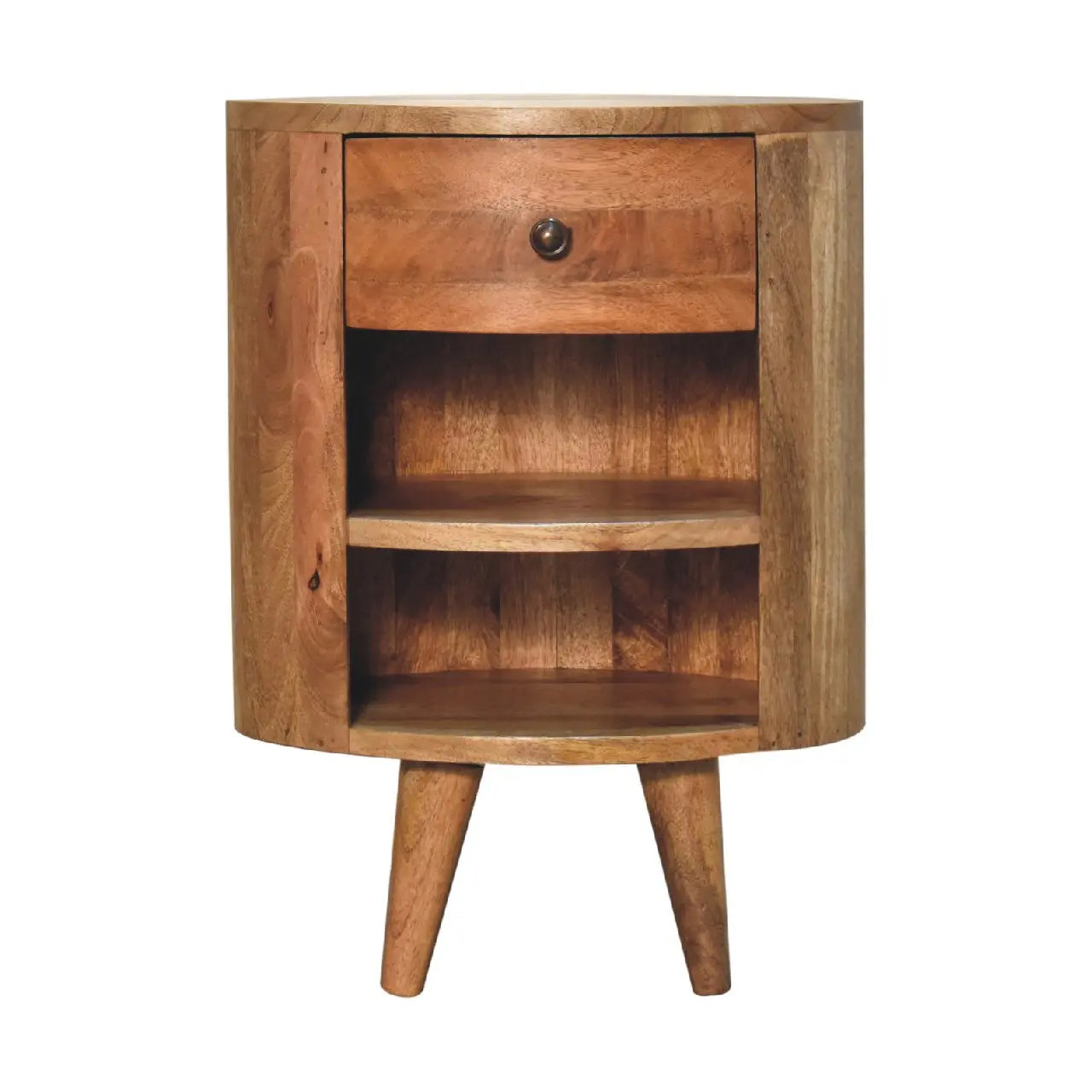 Cortez Oak-ish Bedside - Living with Luxury