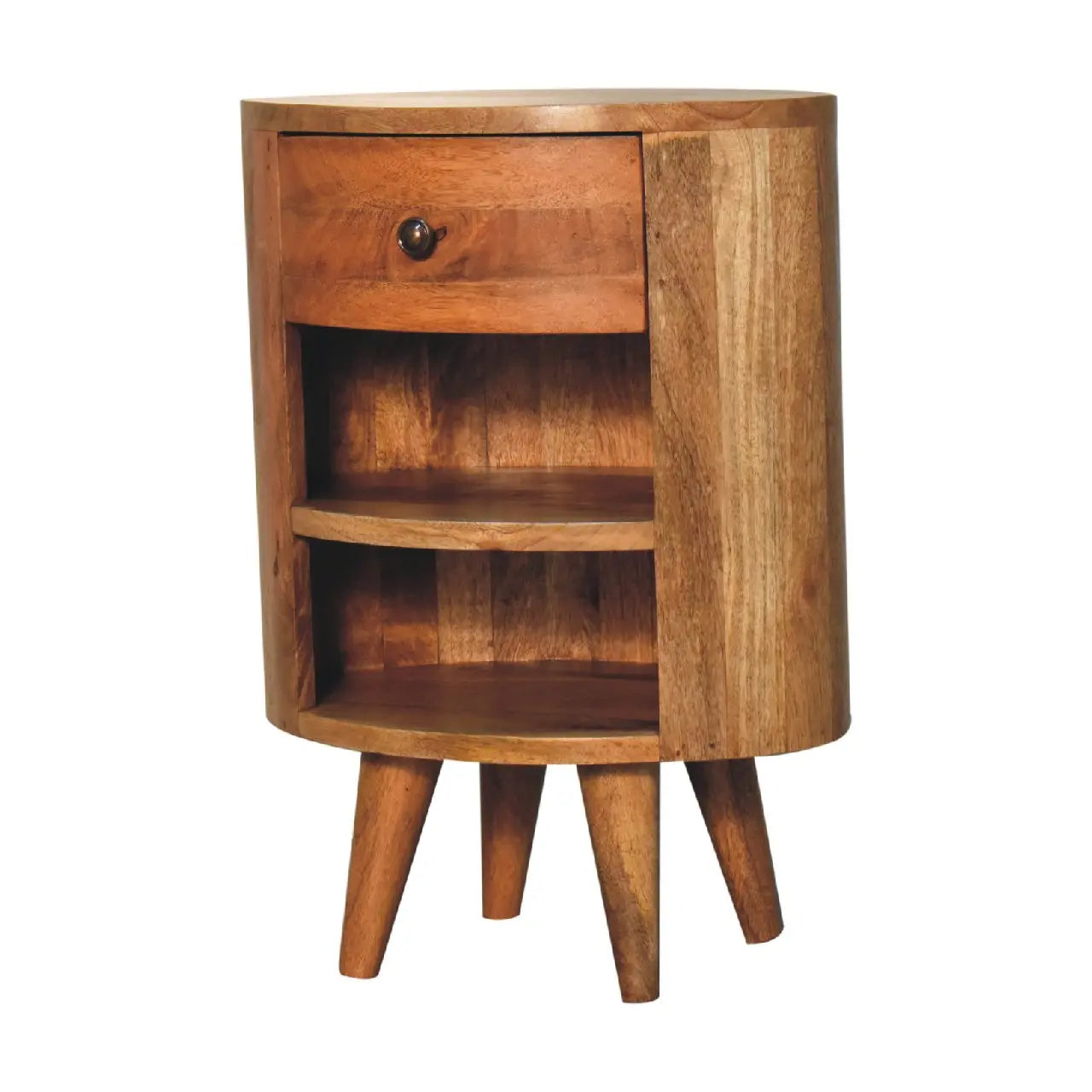 Cortez Oak-ish Bedside - Living with Luxury