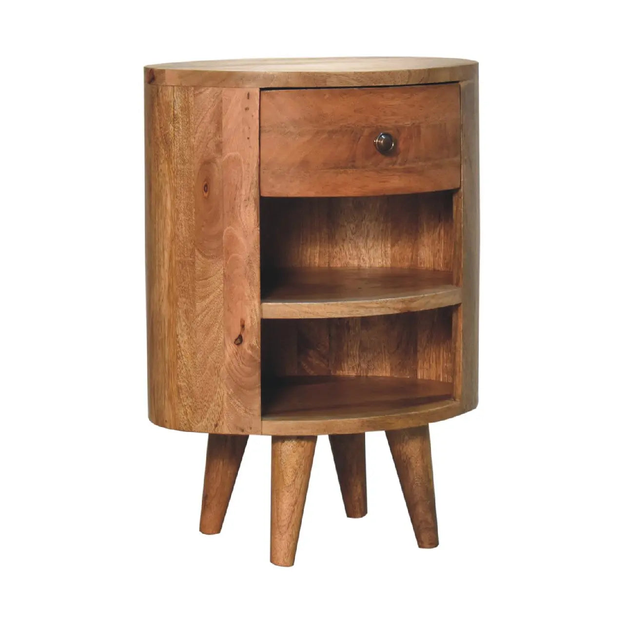 Cortez Oak-ish Bedside - Living with Luxury