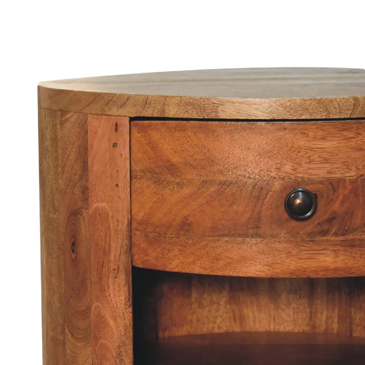 Cortez Oak-ish Bedside - Living with Luxury