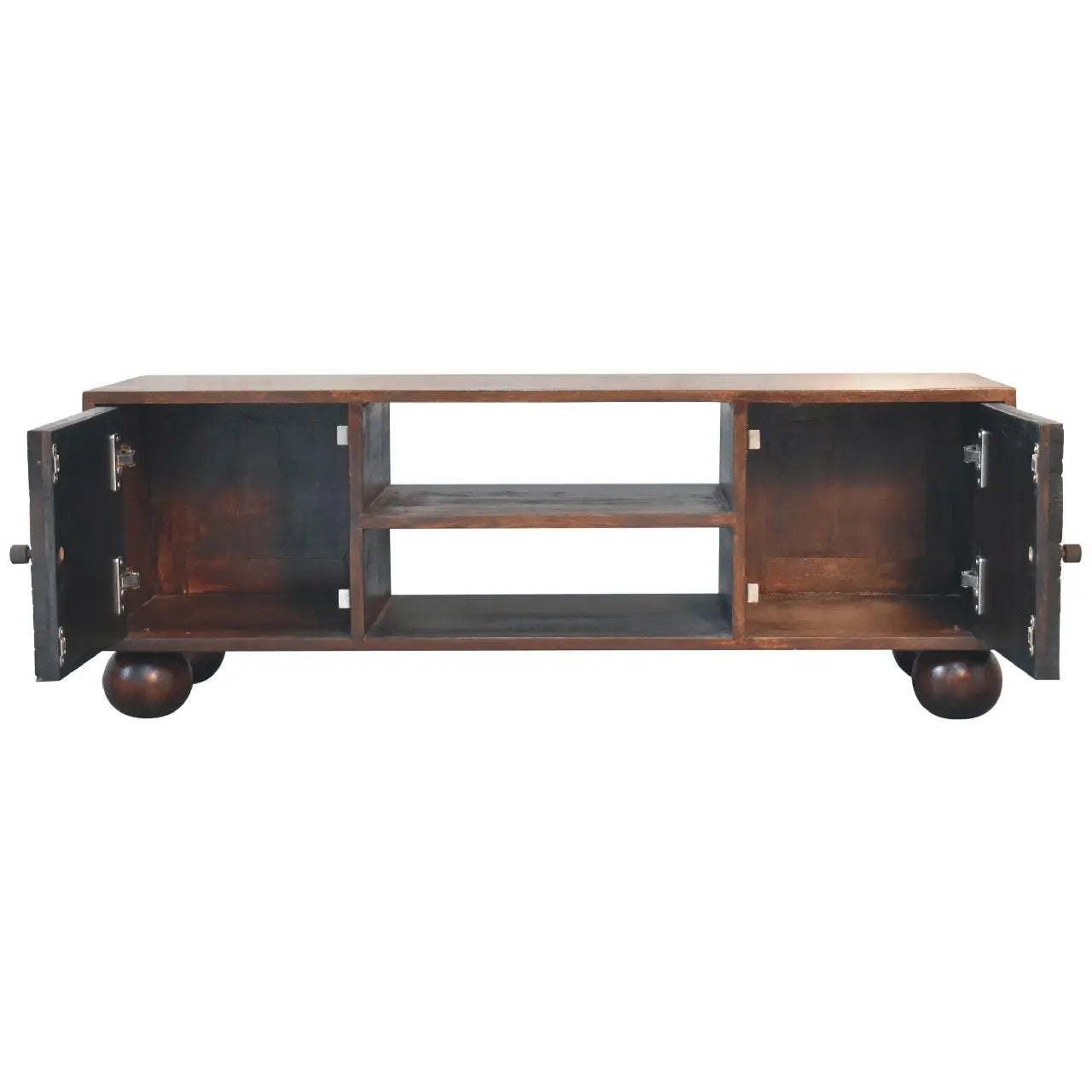 Sunrise Ball Walnut TV Unit - Living with Luxury