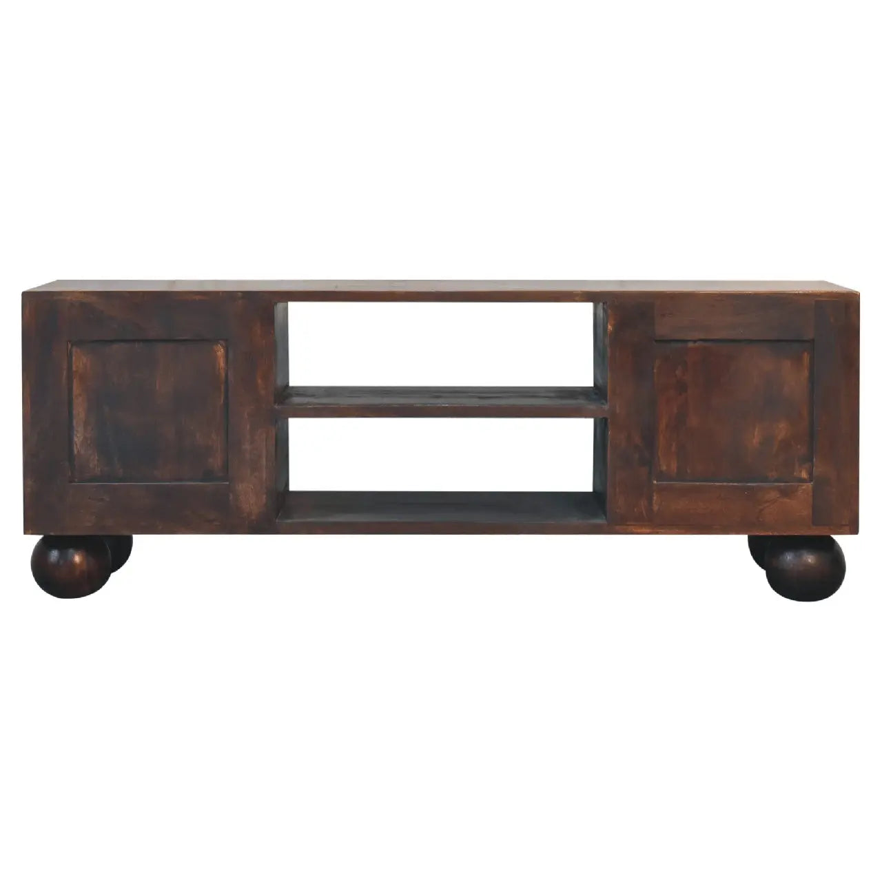 Sunrise Ball Walnut TV Unit - Living with Luxury