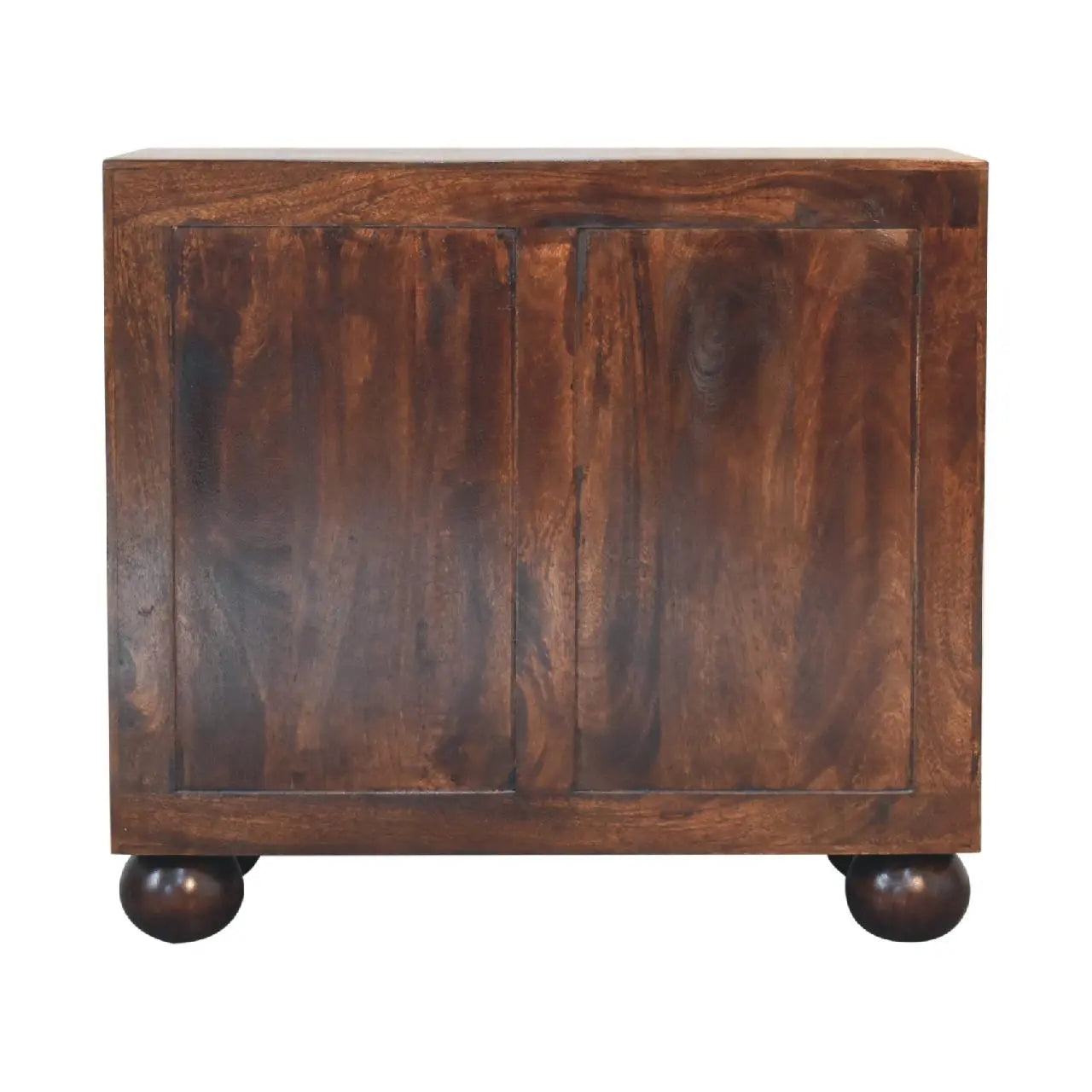 Sunrise Ball Walnut Cabinet - Living with Luxury