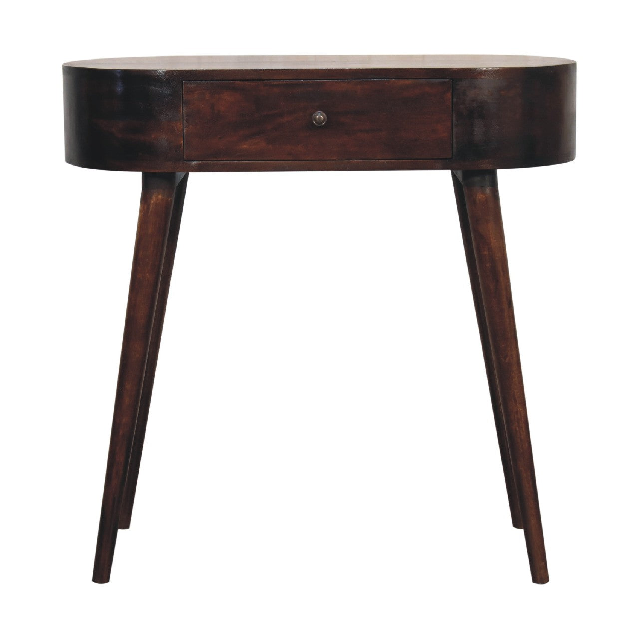 Albion Light Walnut Console Table Living with Luxury