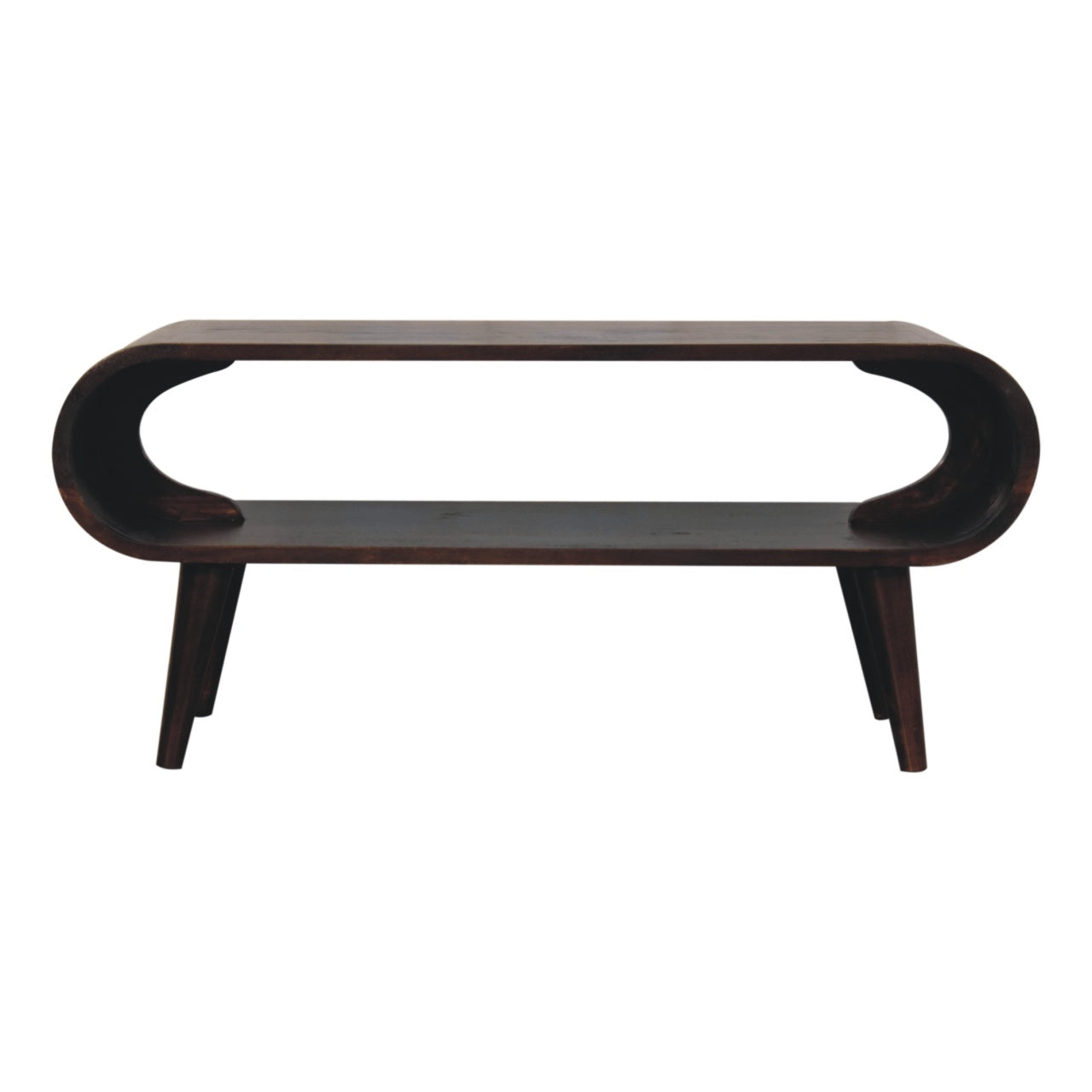 Amaya Light Walnut Coffee Table Living with Luxury