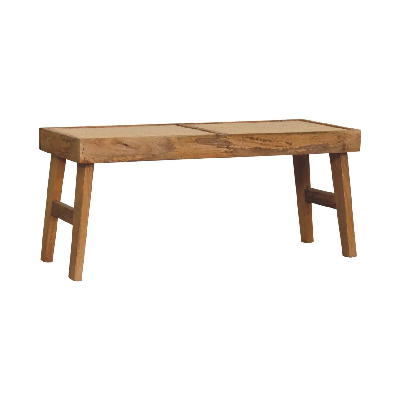Open Rattan Bench - Living with Luxury