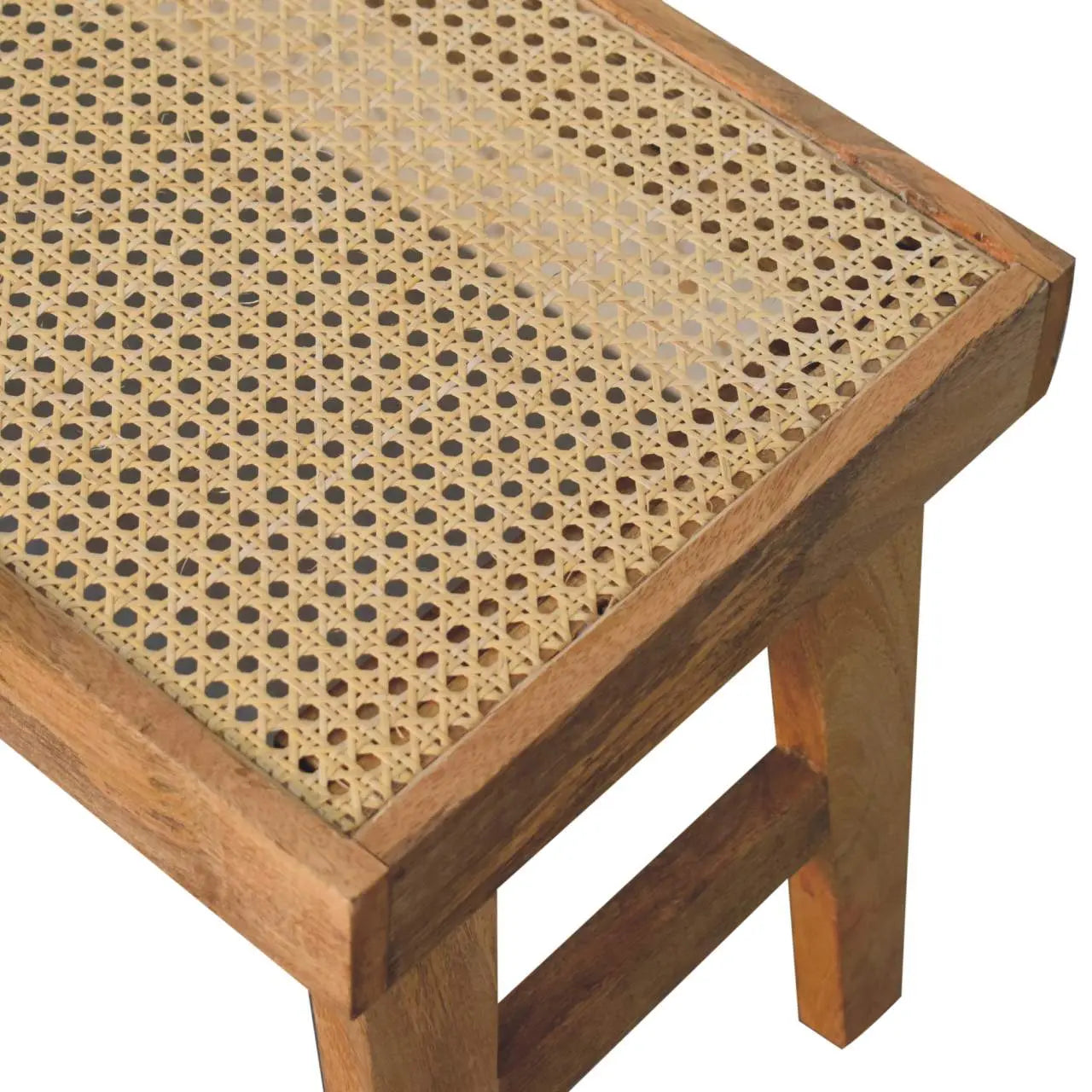 Open Rattan Bench - Living with Luxury