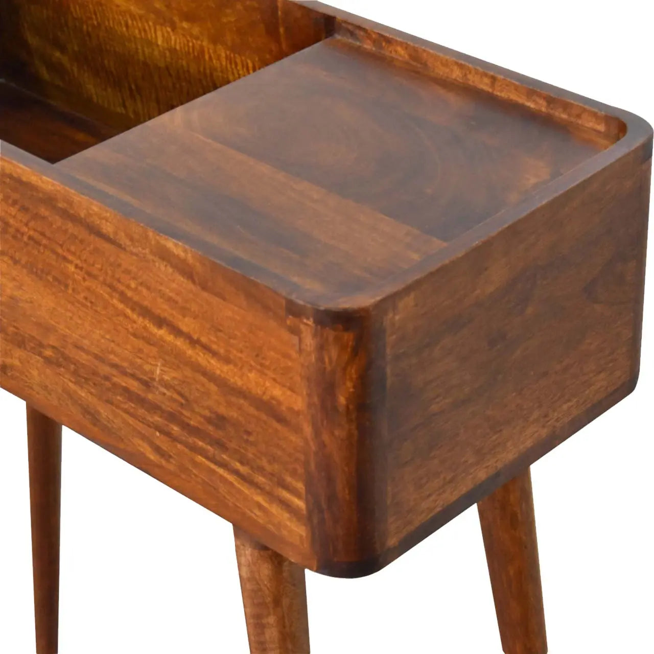 Open-top Chestnut Console - Living with Luxury