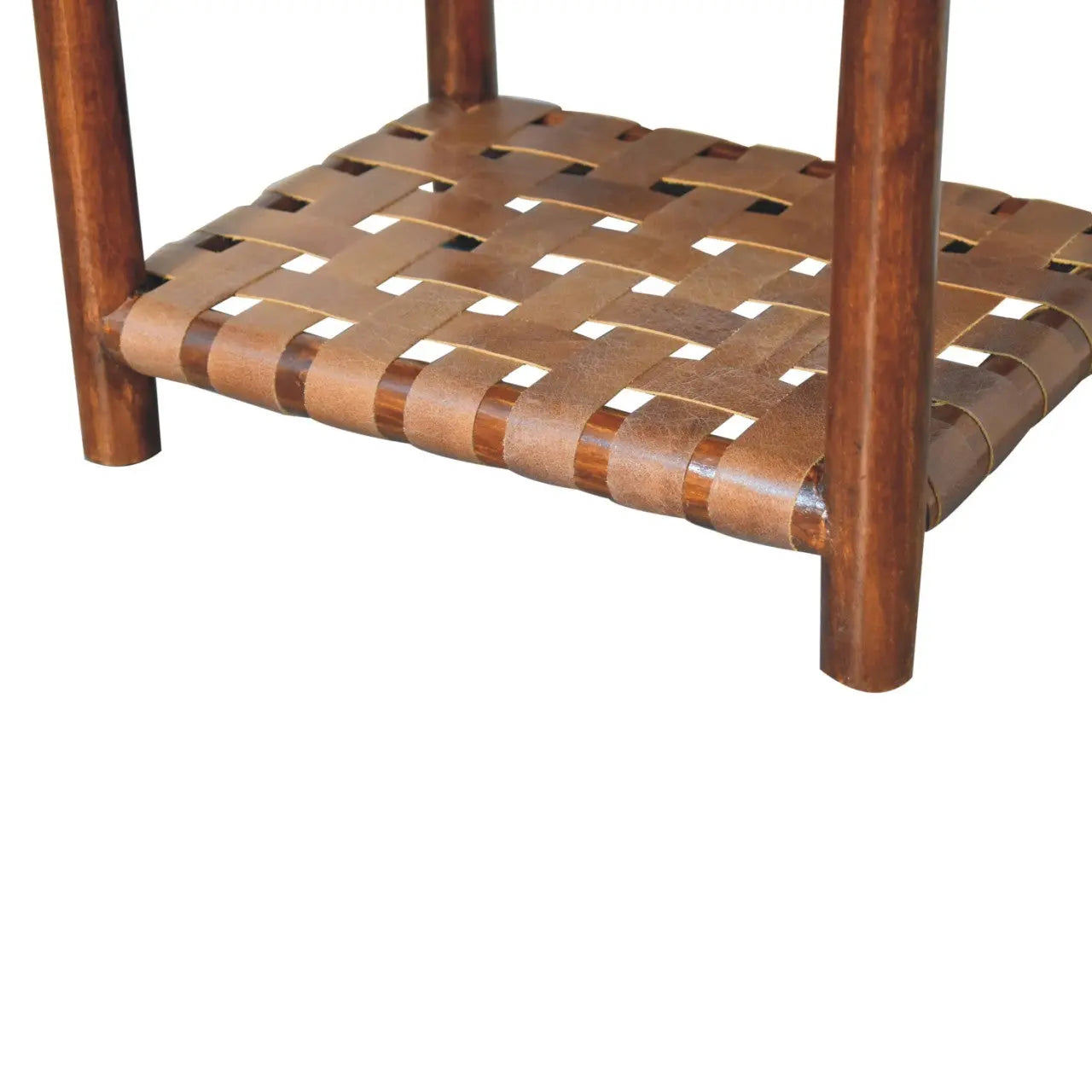 Chestnut T-Bar Bedside - Living with Luxury