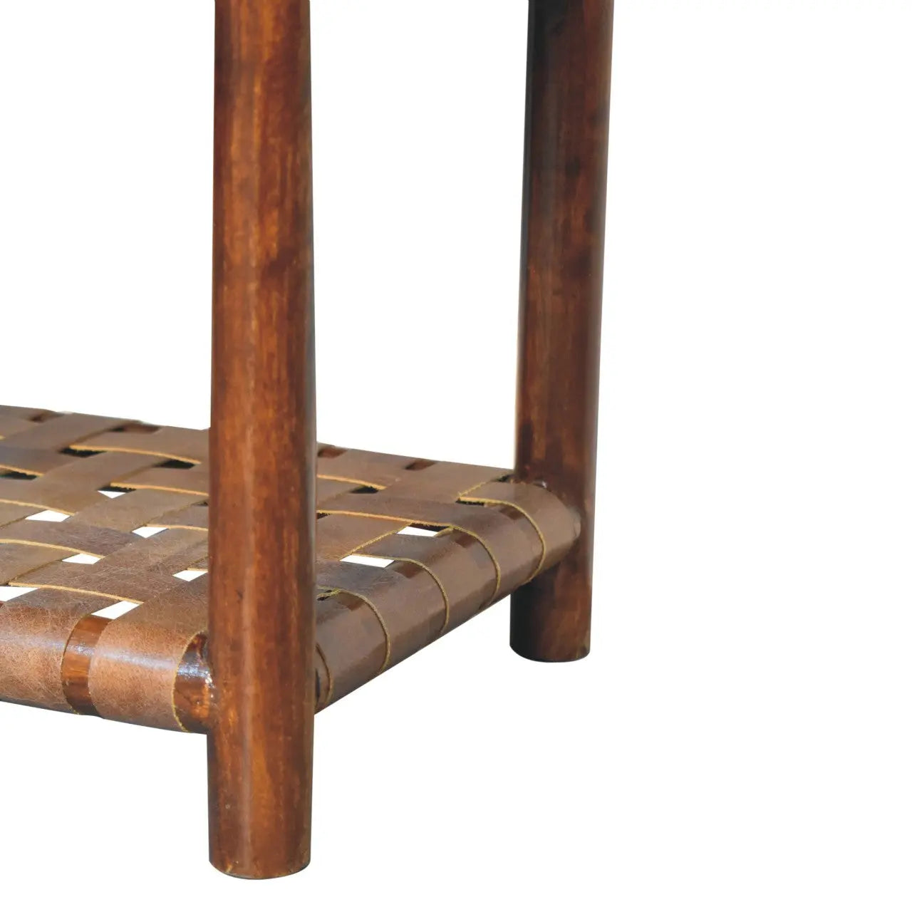 Chestnut T-Bar Bedside - Living with Luxury