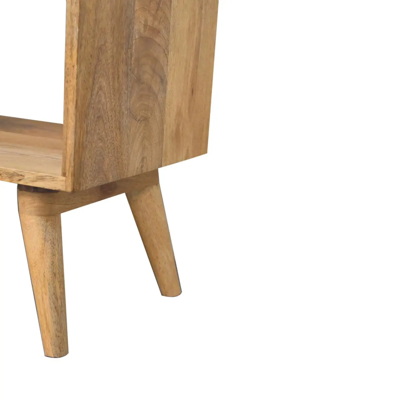 Studded Linen Open Bench - Living with Luxury