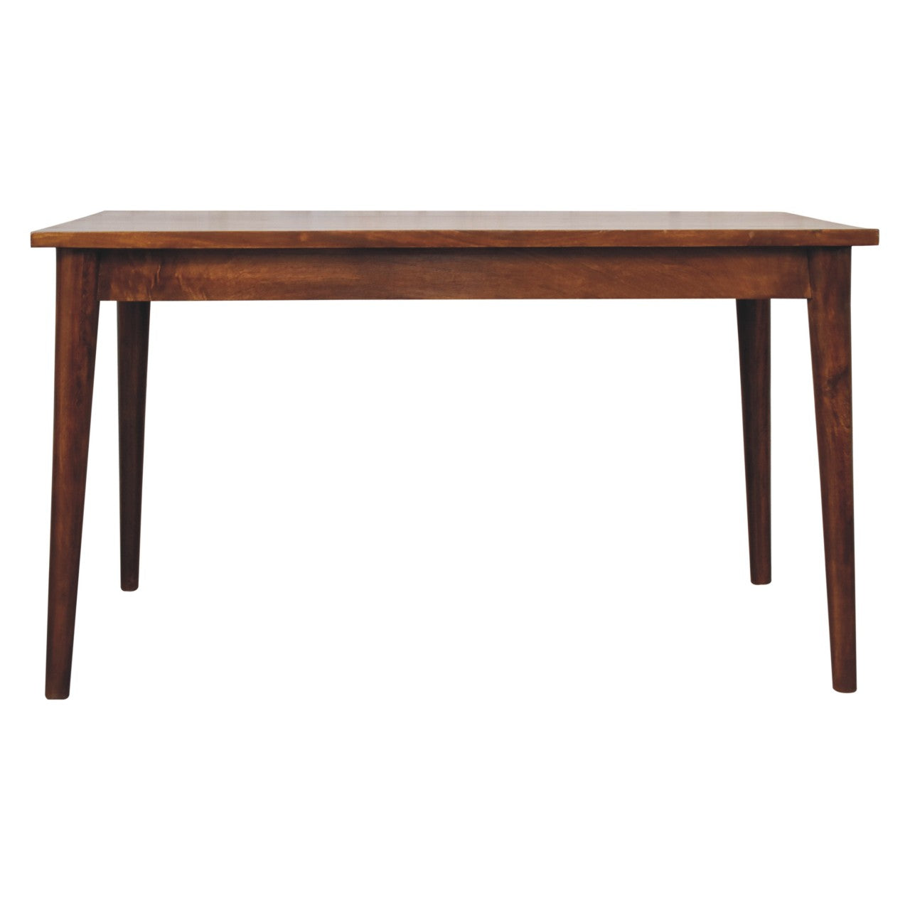 Chestnut Nordic Dining Table Living with Luxury