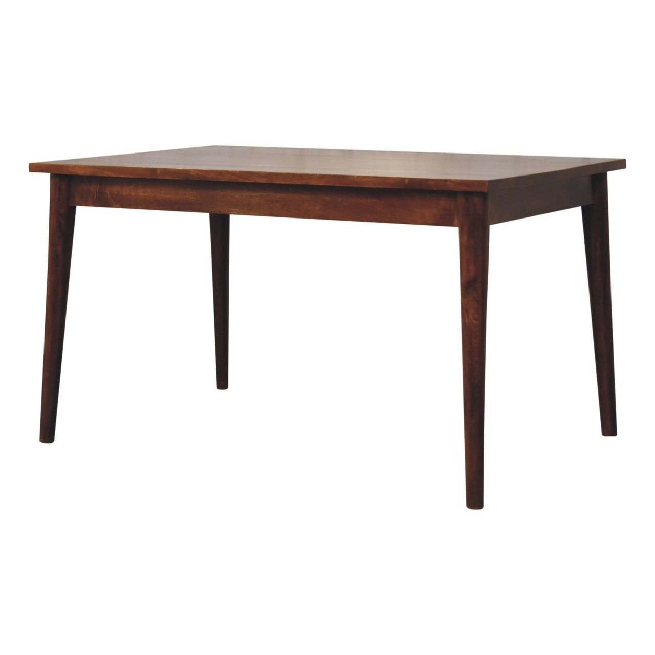 Chestnut Nordic Dining Table Living with Luxury