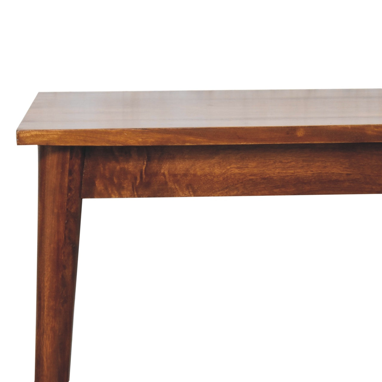 Chestnut Nordic Dining Table Living with Luxury