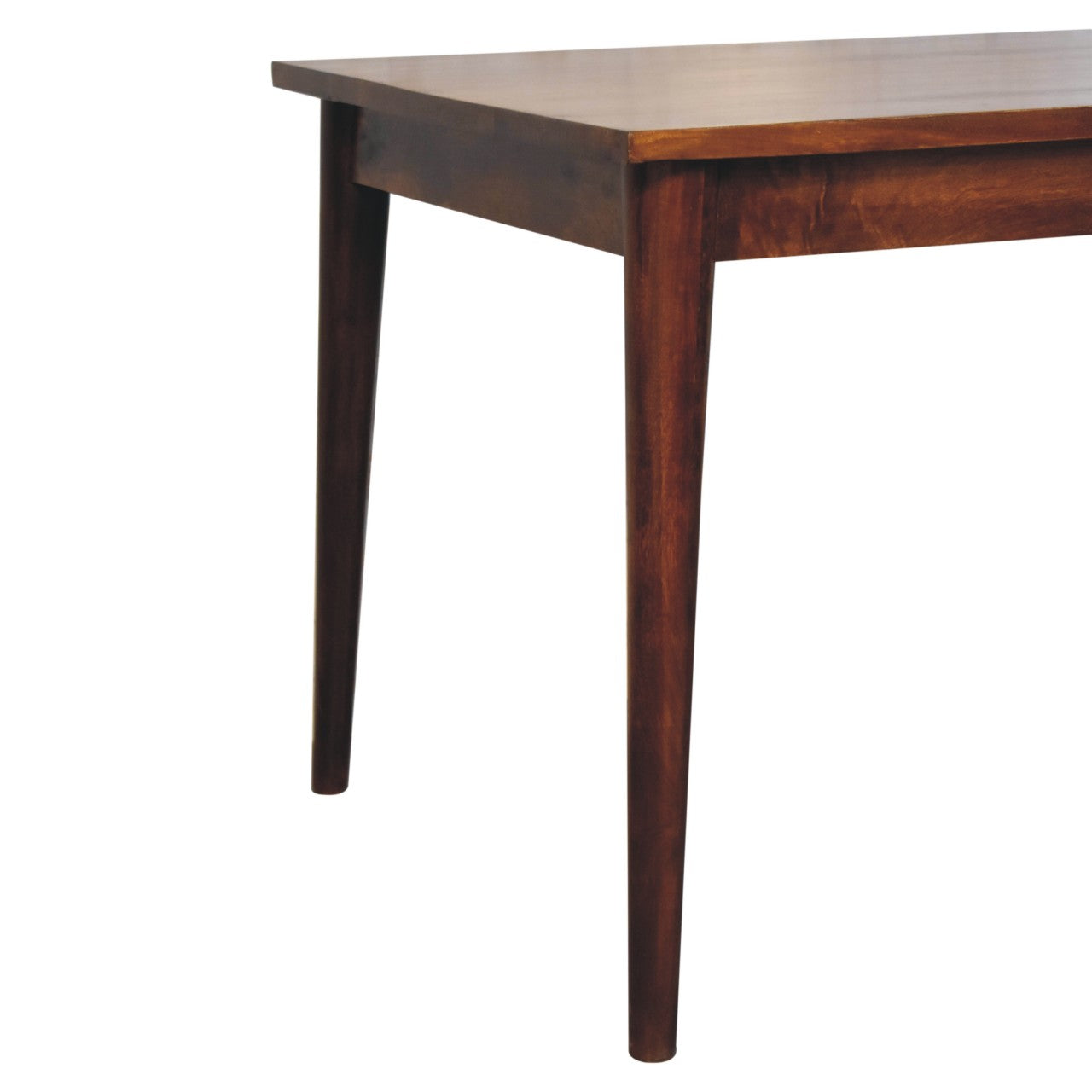 Chestnut Nordic Dining Table Living with Luxury